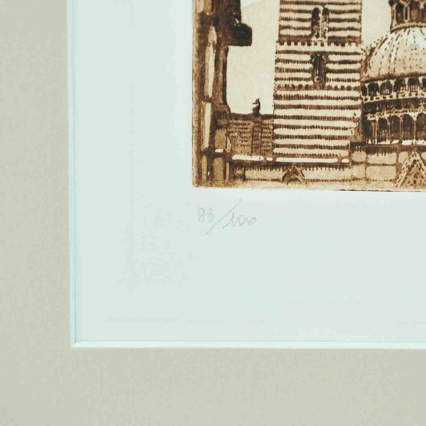 Set of Three Giorgio Ferrari Limited Edition Etchings