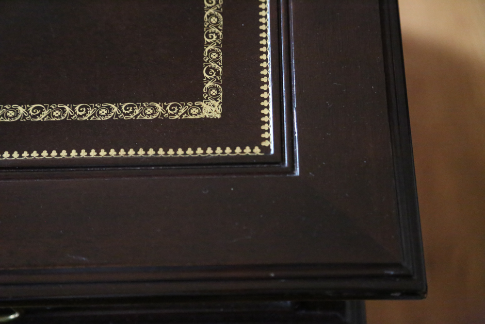 Sligh Furniture Mahogany Partners Desk