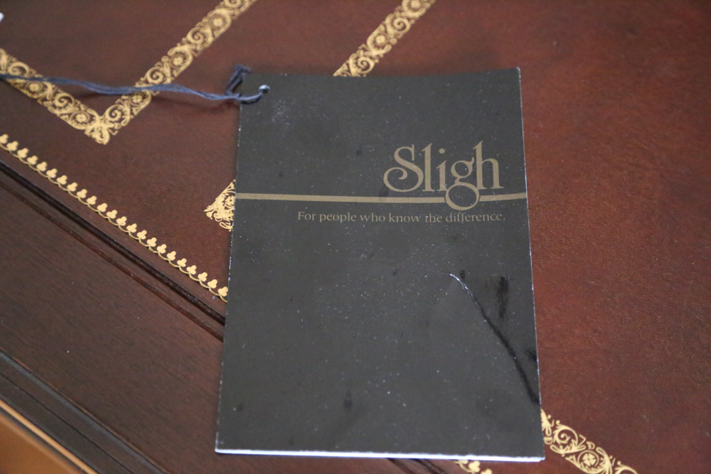 Sligh Furniture Mahogany Partners Desk