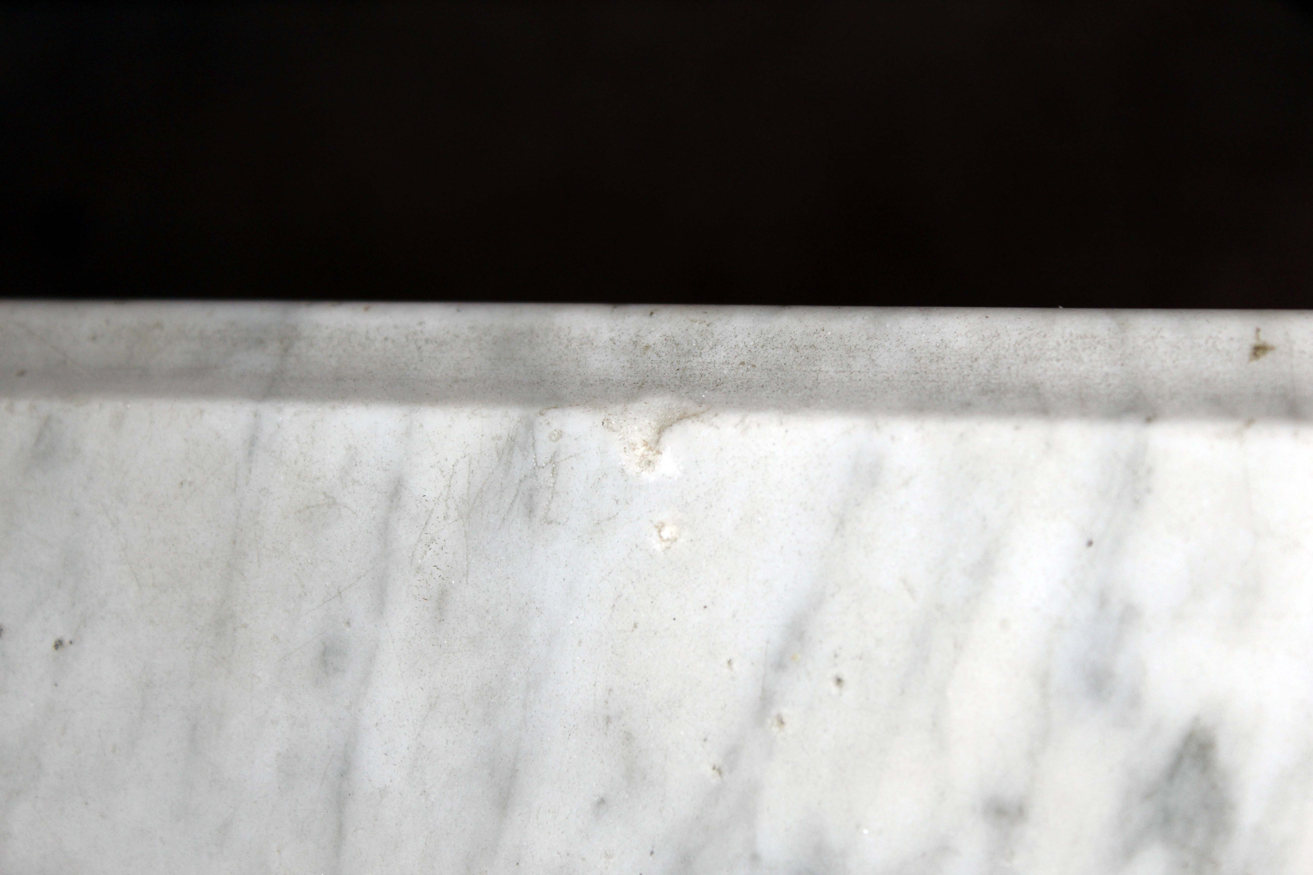 Antique Eastlake Marble Top Side Table