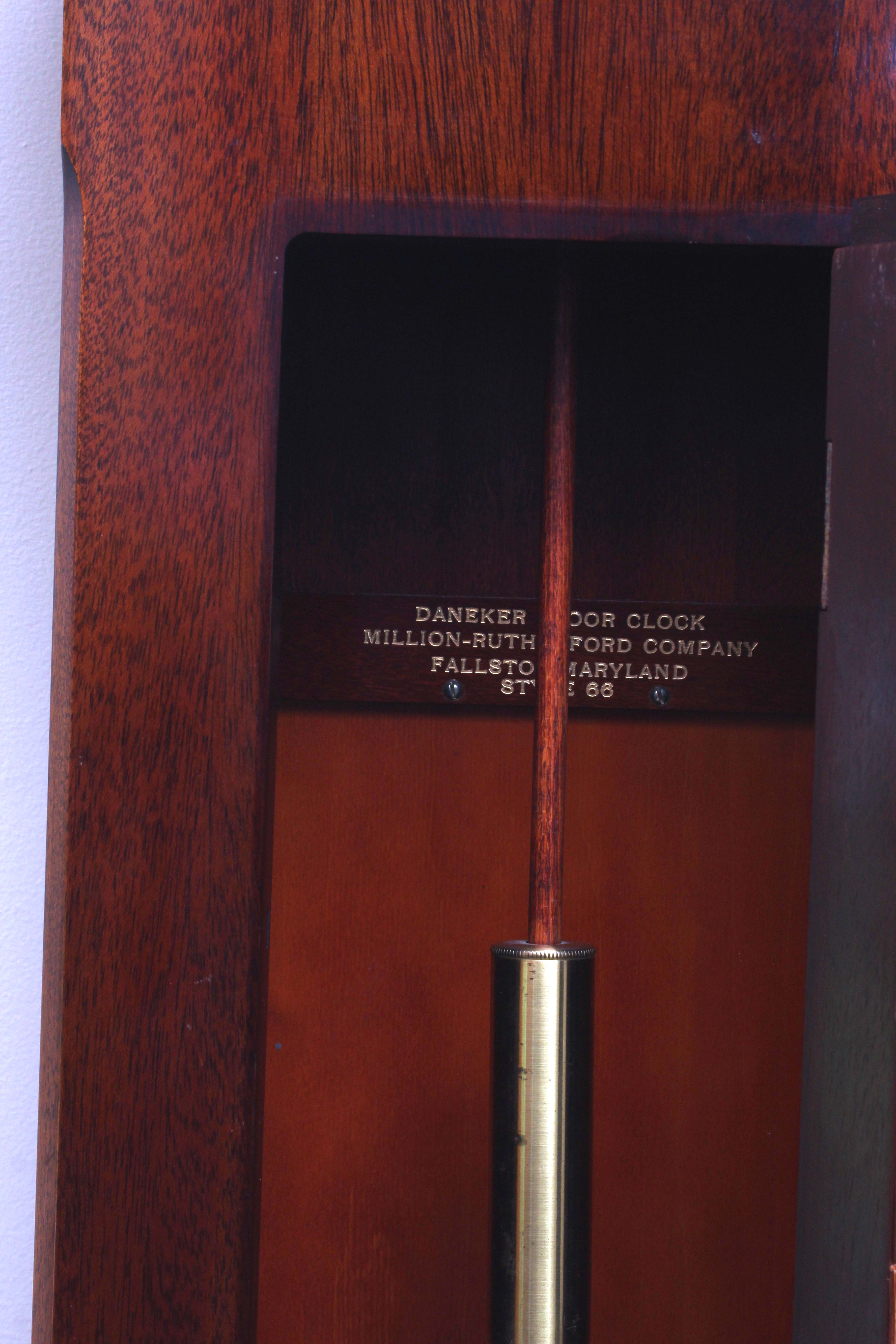 Vintage German Tempus Fugit Grandfather Clock