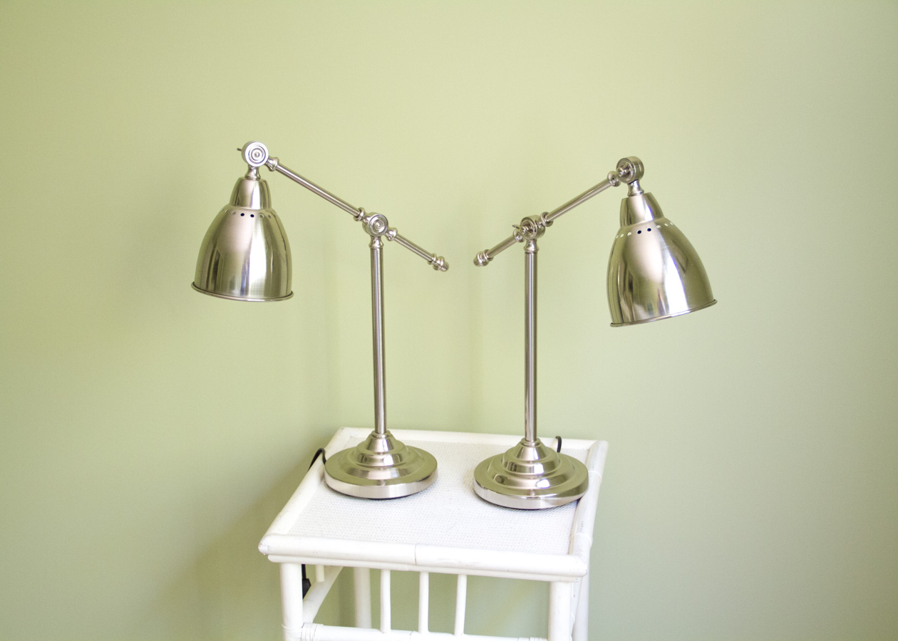 Pair of IKEA Barometer Work Lamps