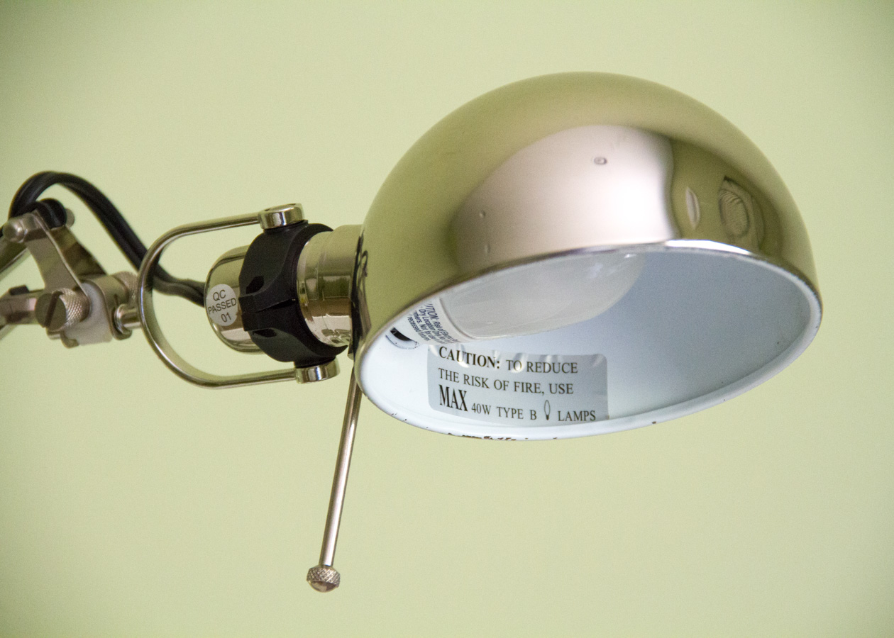 Pair of IKEA Forsa Work Lamps