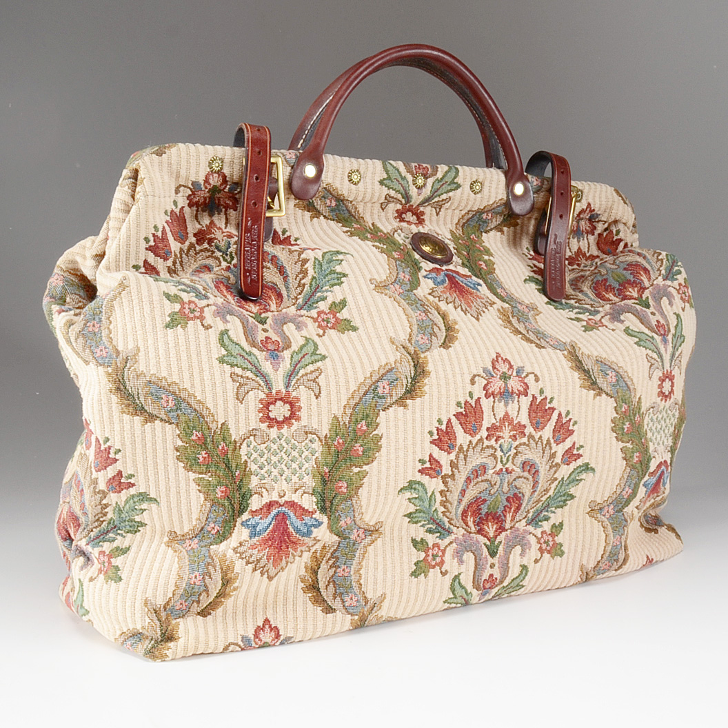 The Victorian Traveler Carpet Bag