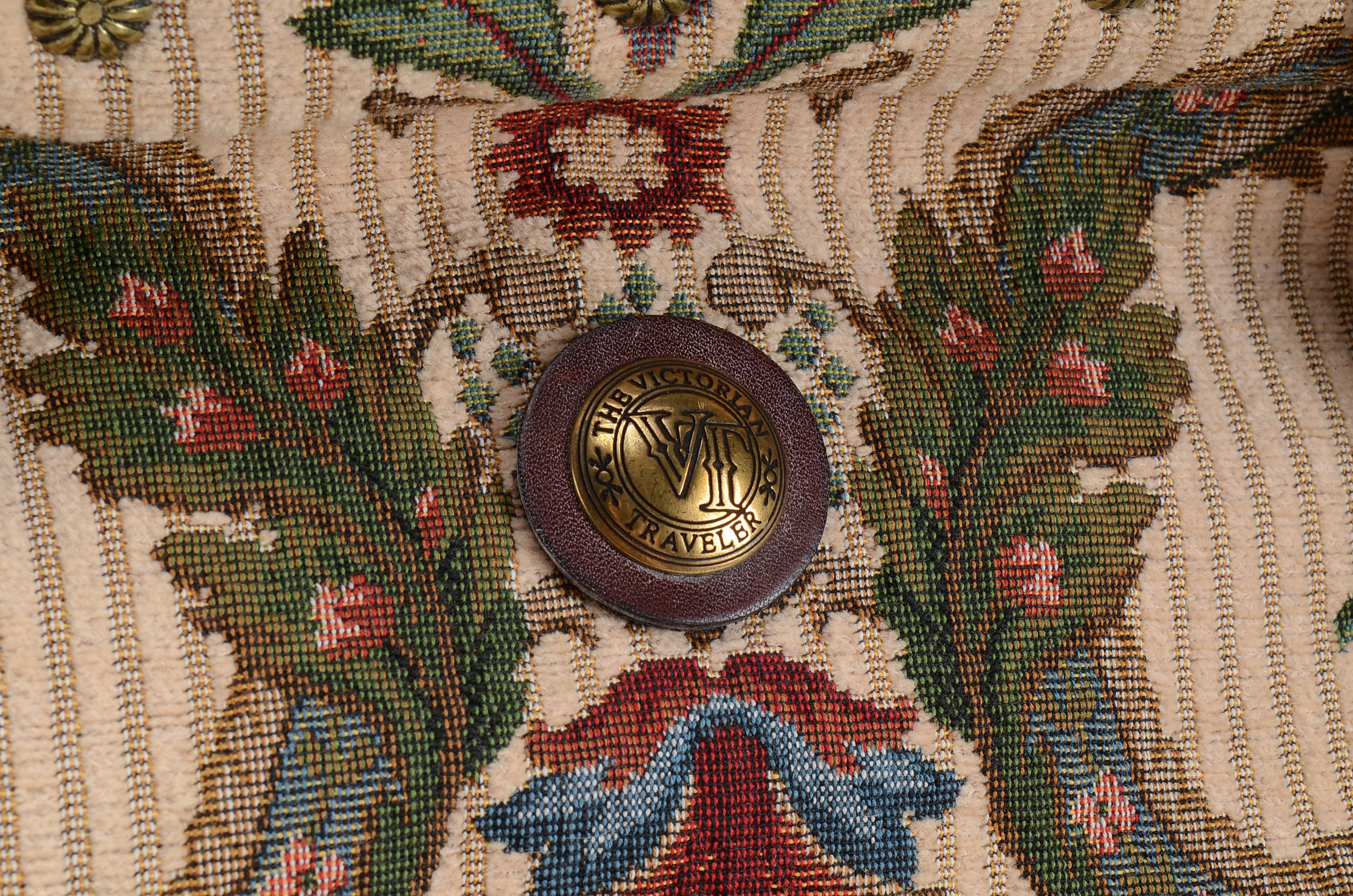 The Victorian Traveler Carpet Bag