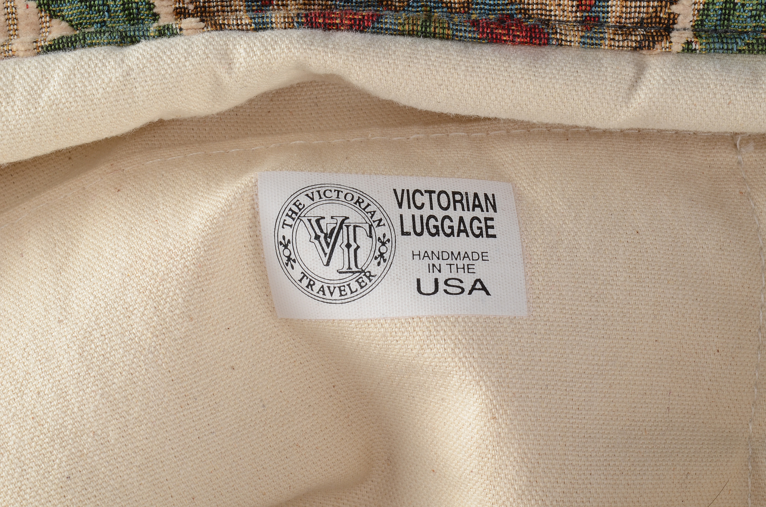 The Victorian Traveler Carpet Bag