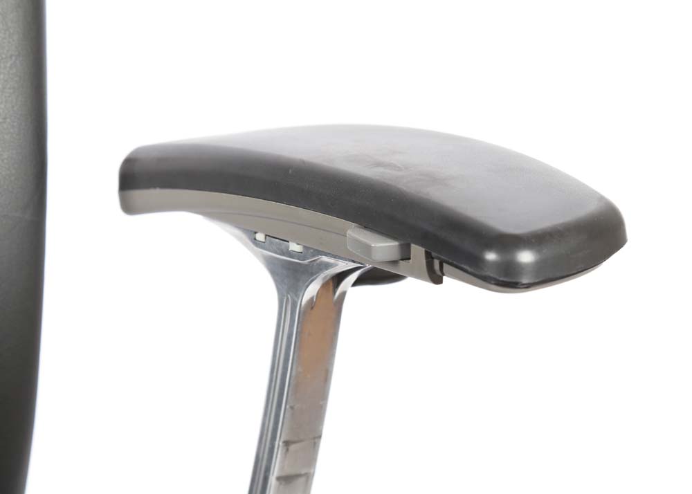 Knoll Black Leather Desk Chair