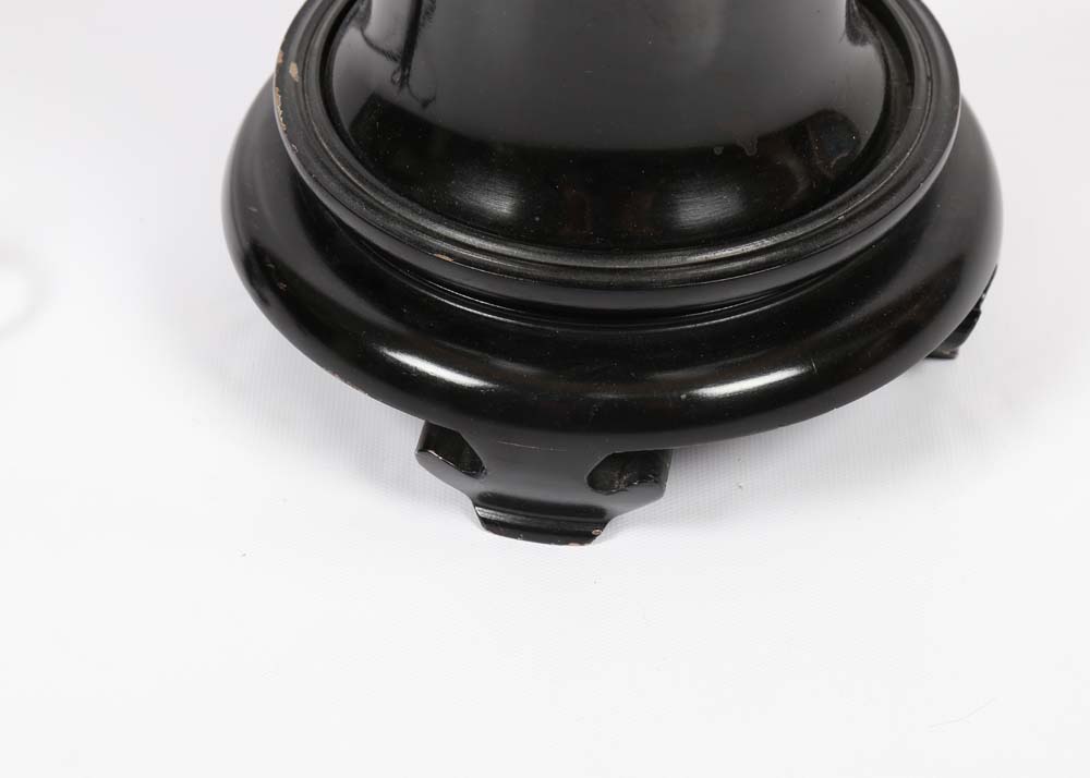 Black Asian Inspired Lamp