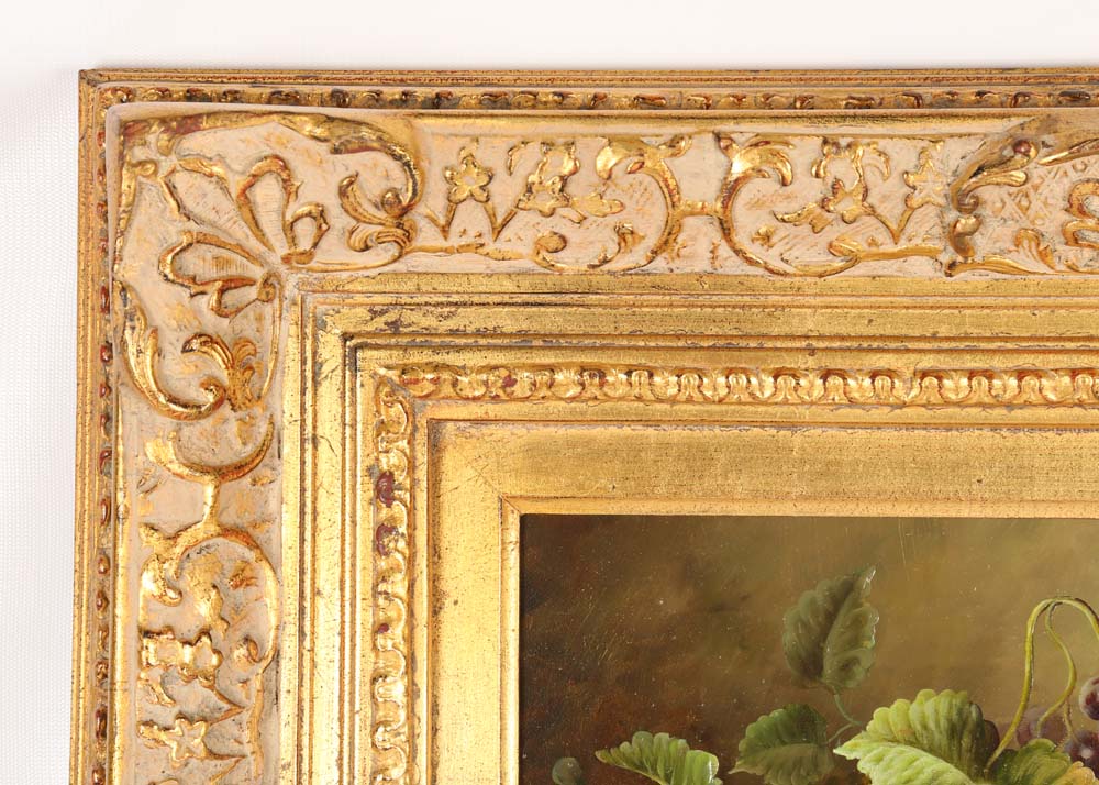 Embellished Giclee Fruit Still Life