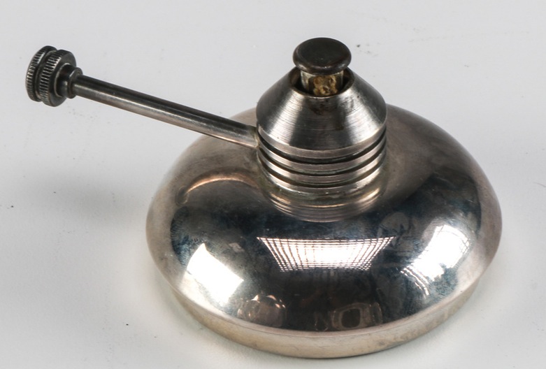 Silver on Copper Tip Teapot Burner Stand