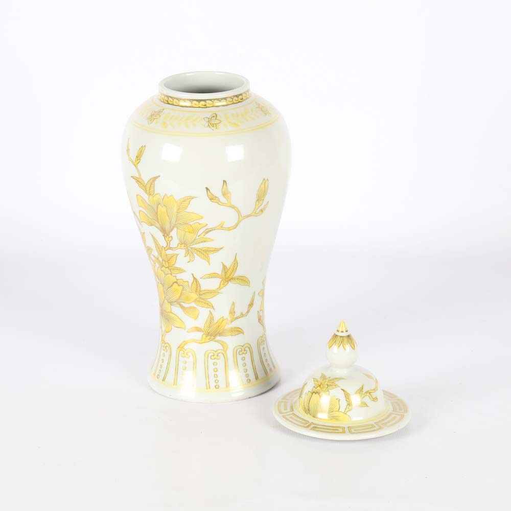 Japanese Vase with Lid
