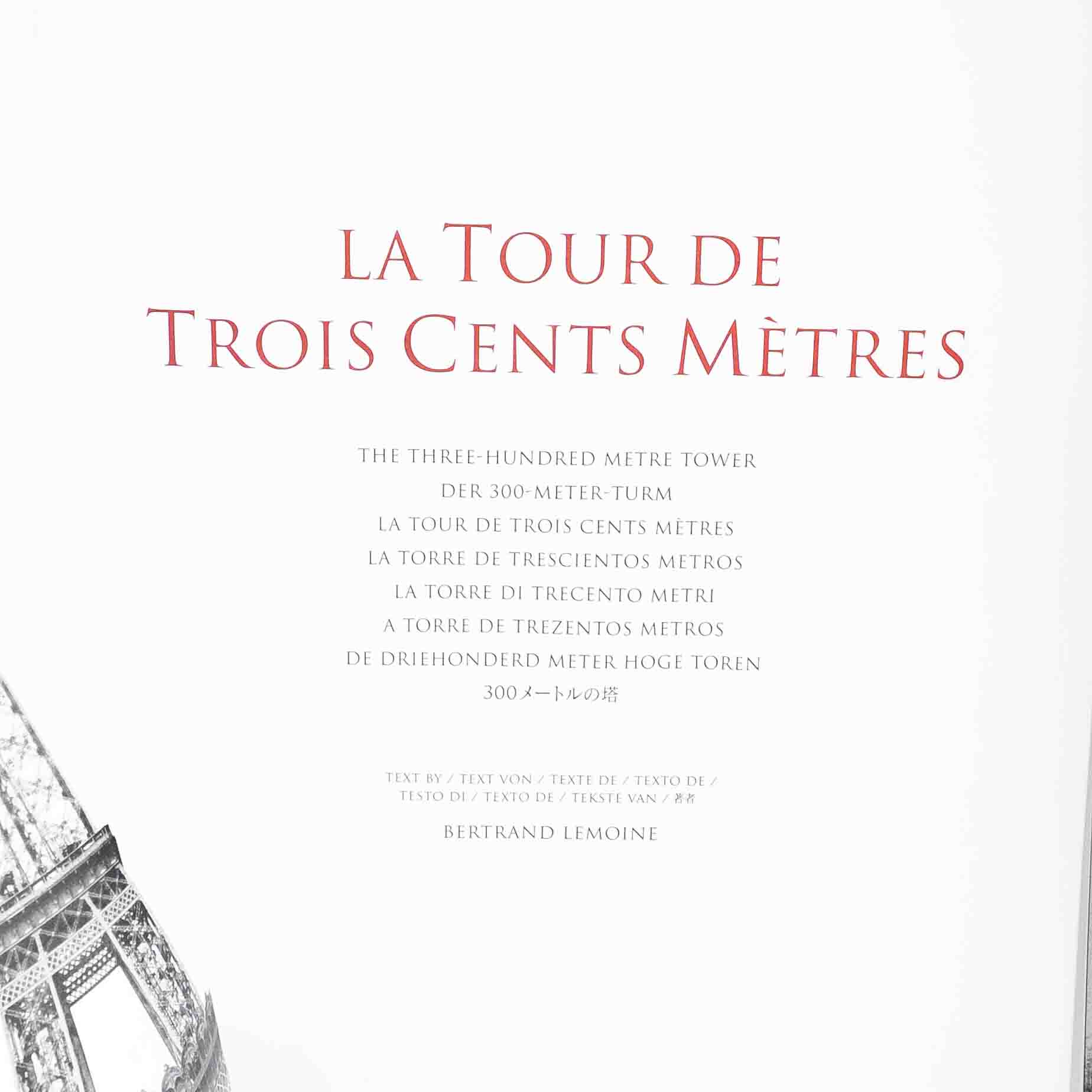 La Tour de 300 Metres Book