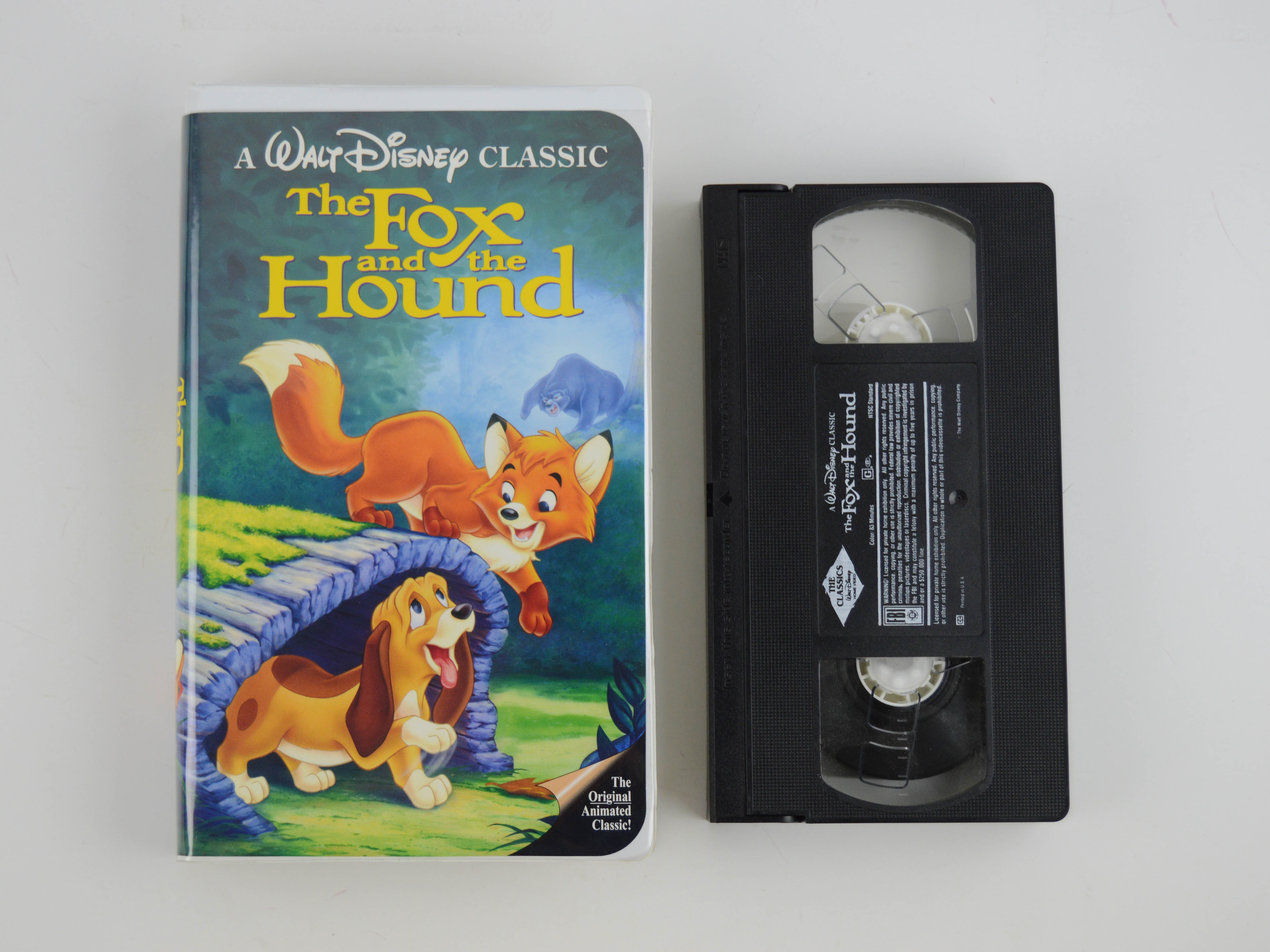 Collection of Vintage Disney Black Diamond VHS Tapes
