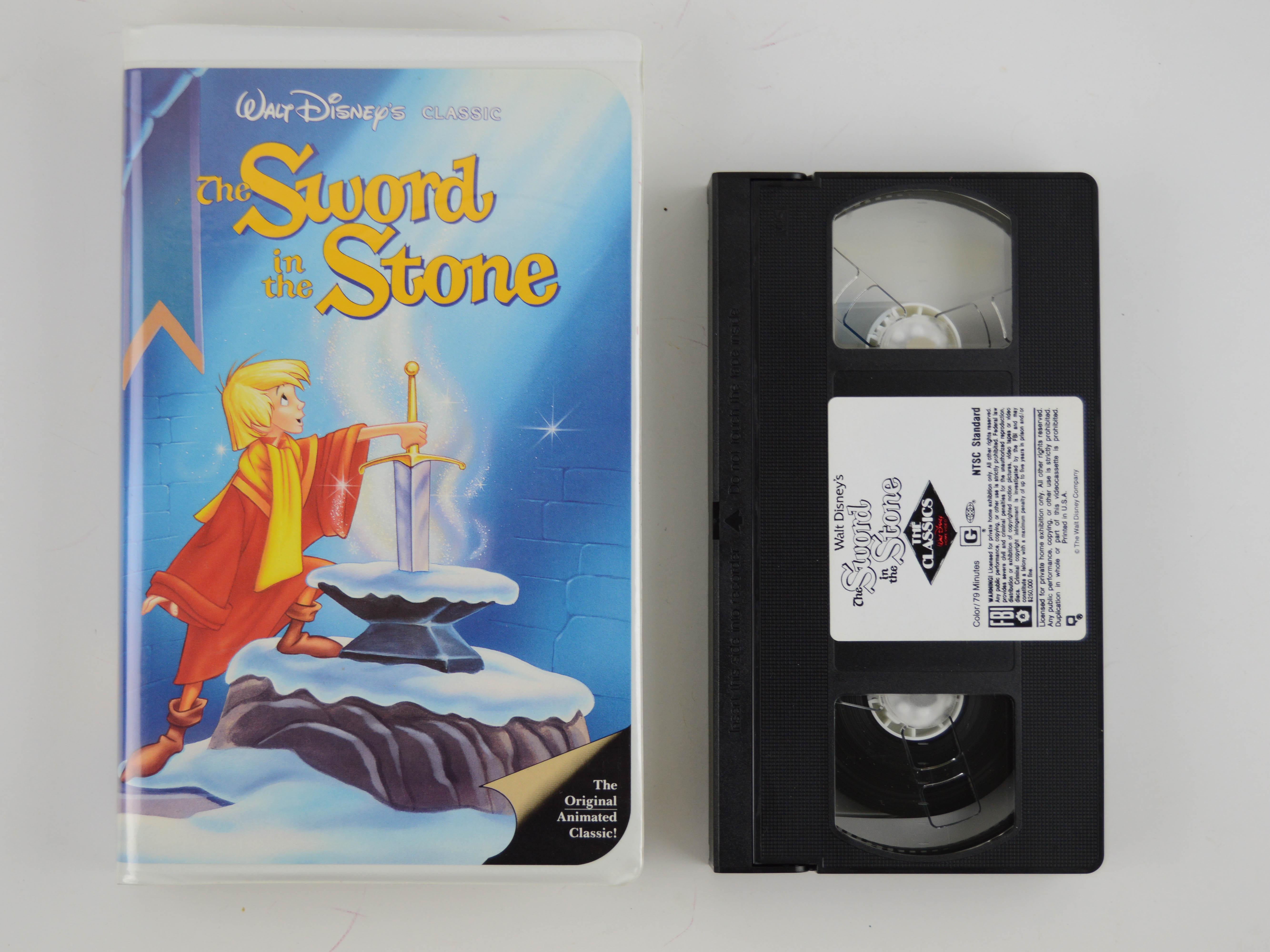 Collection of Vintage Disney Black Diamond VHS Tapes