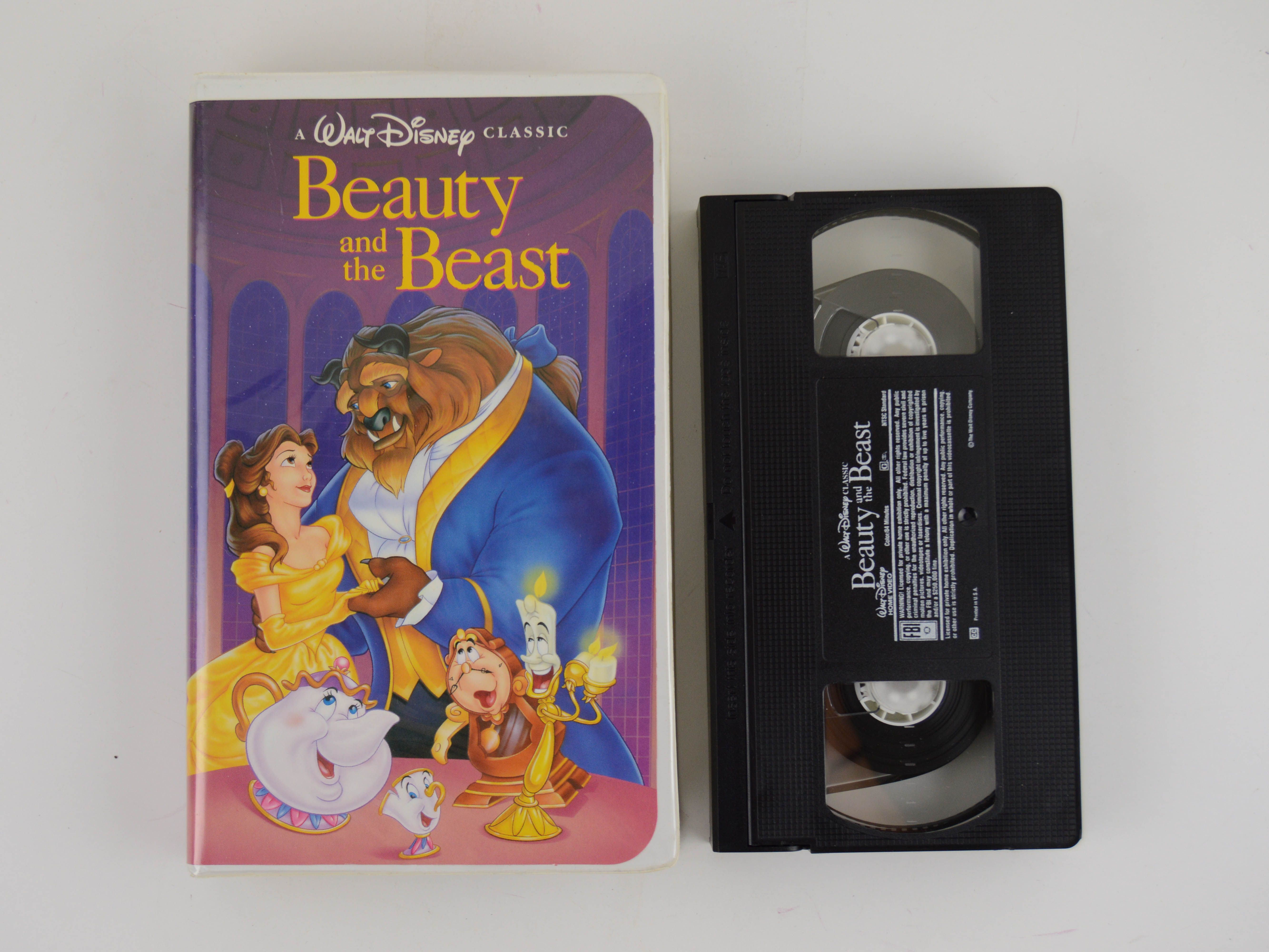 Collection of Vintage Disney Black Diamond VHS Tapes