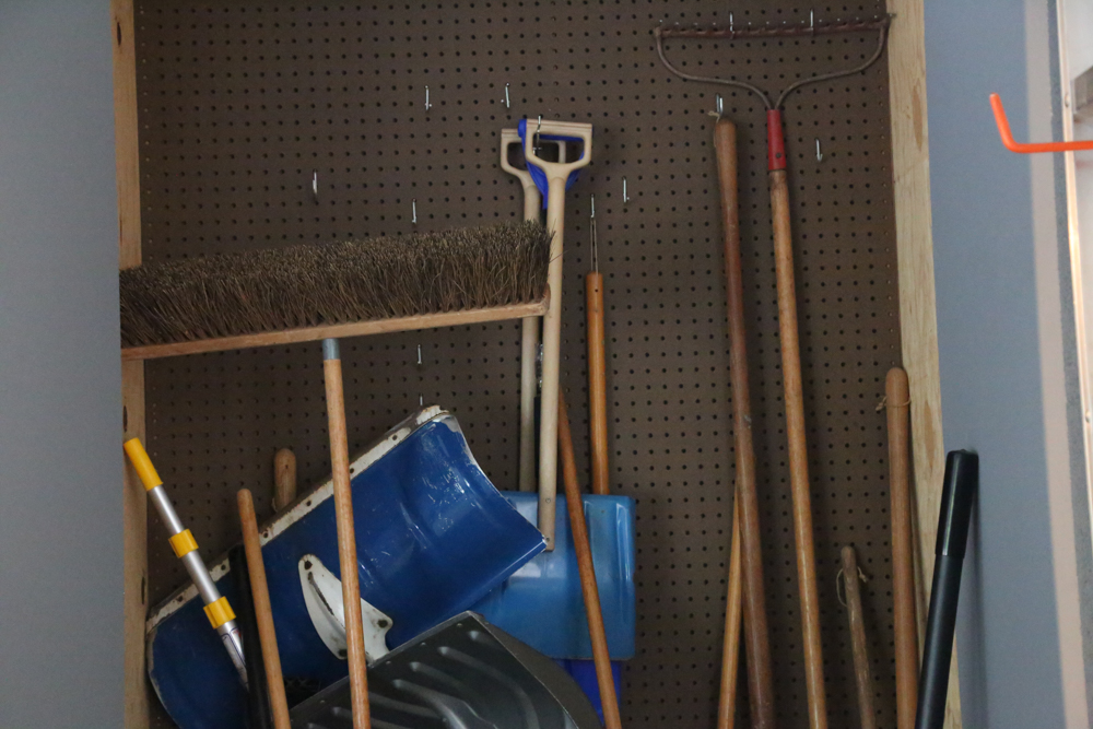 Rakes, Shovels, and Gardening Tools
