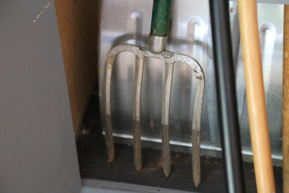 Rakes, Shovels, and Gardening Tools