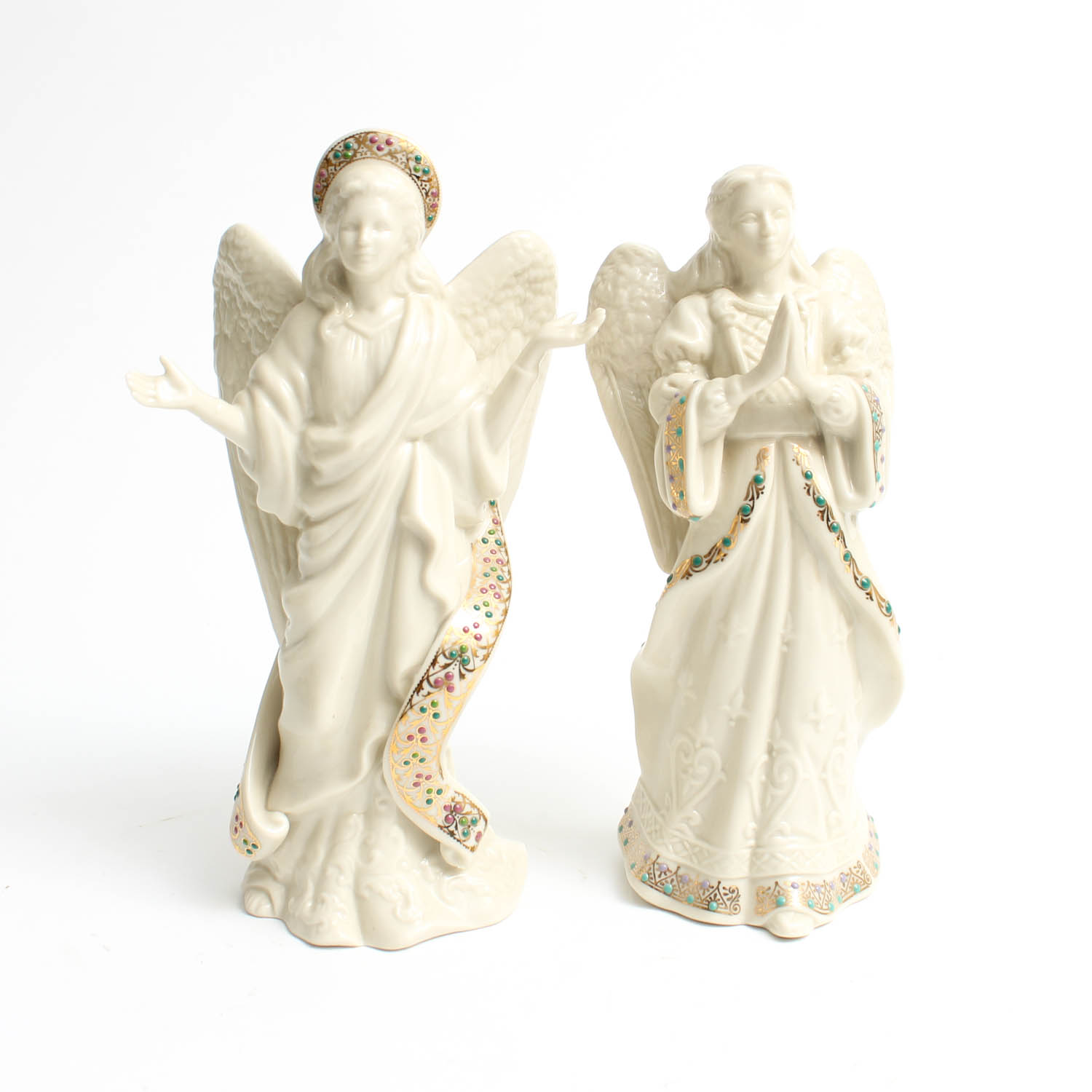 Collection of Lenox Nativity Figurines