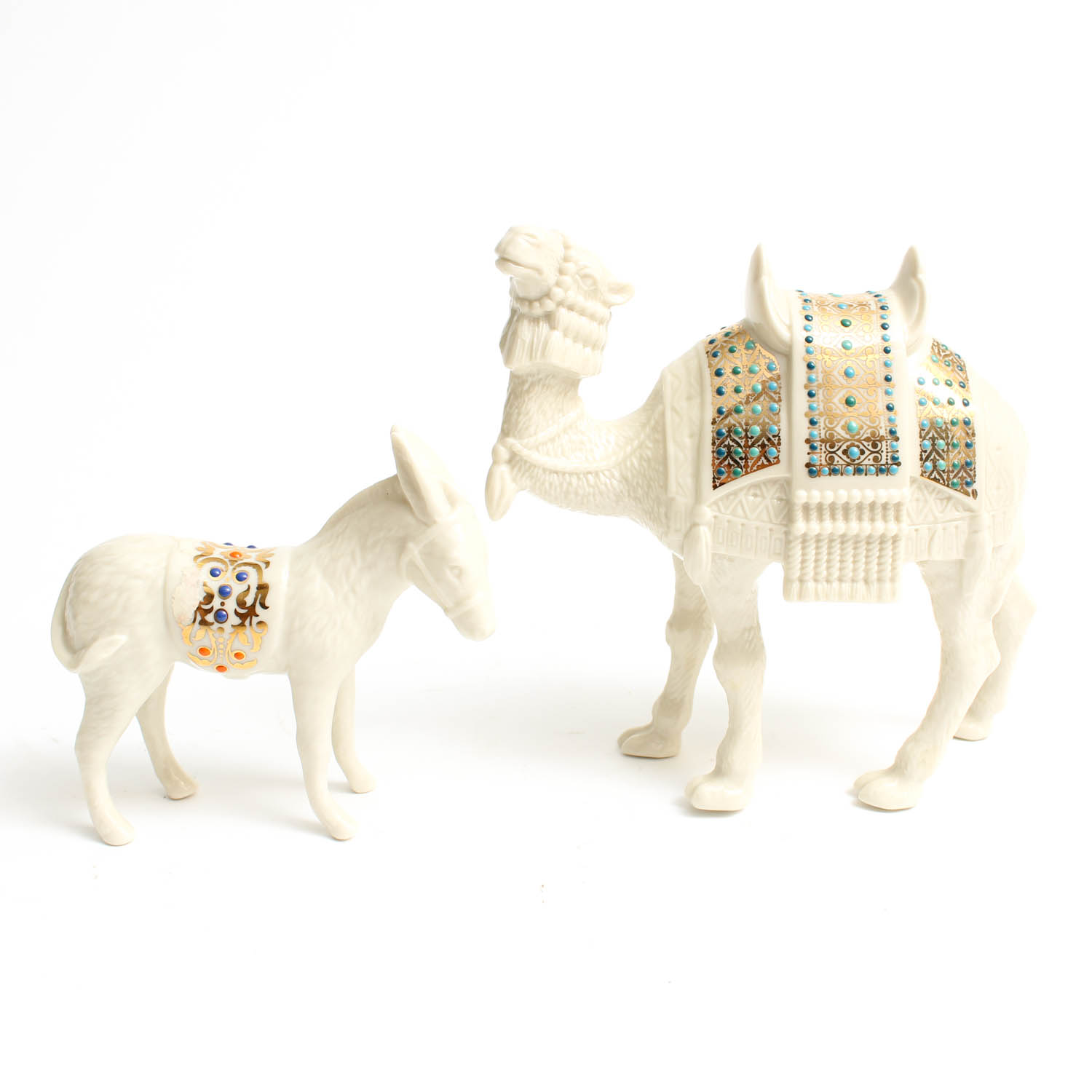 Collection of Lenox Nativity Figurines