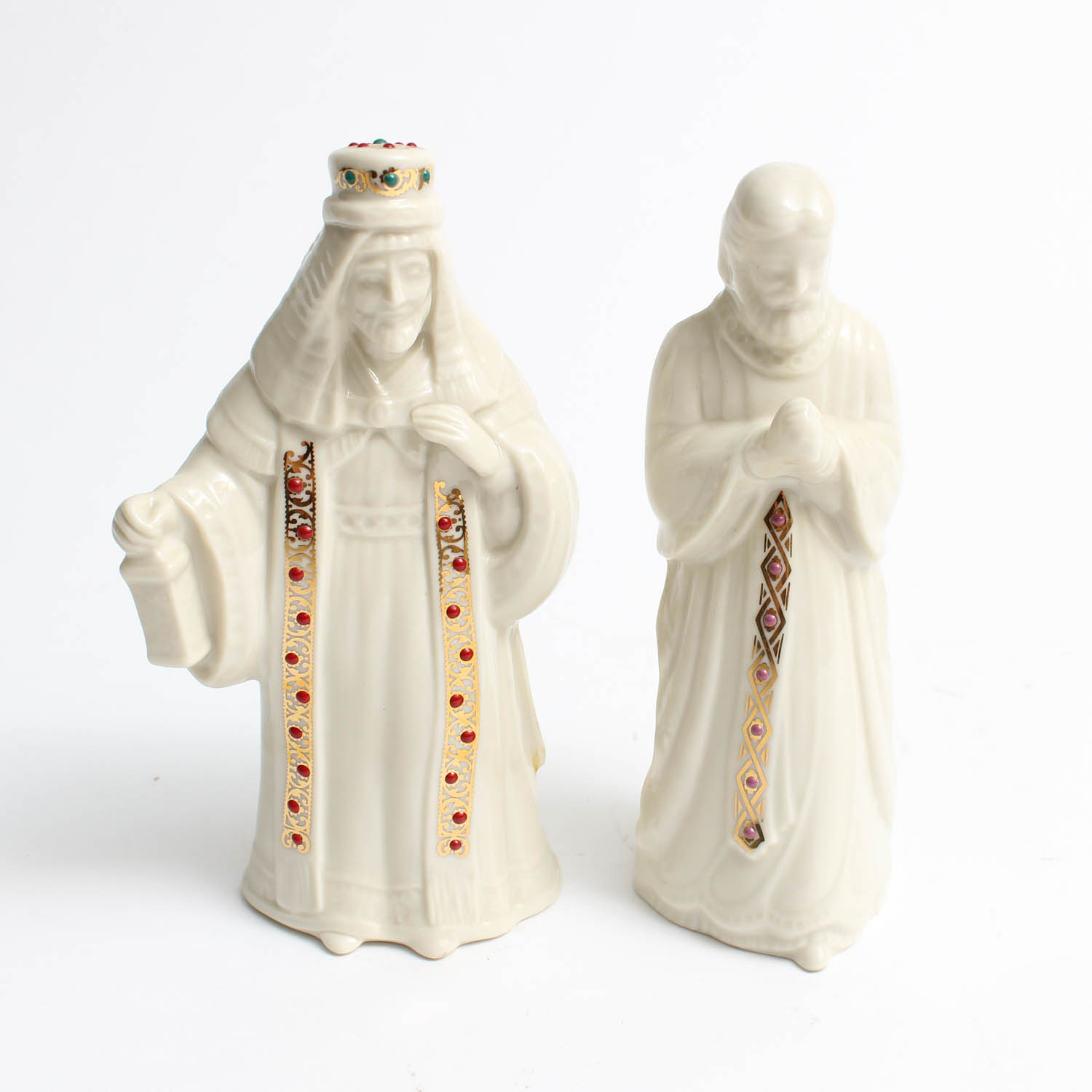 Collection of Lenox Nativity Figurines