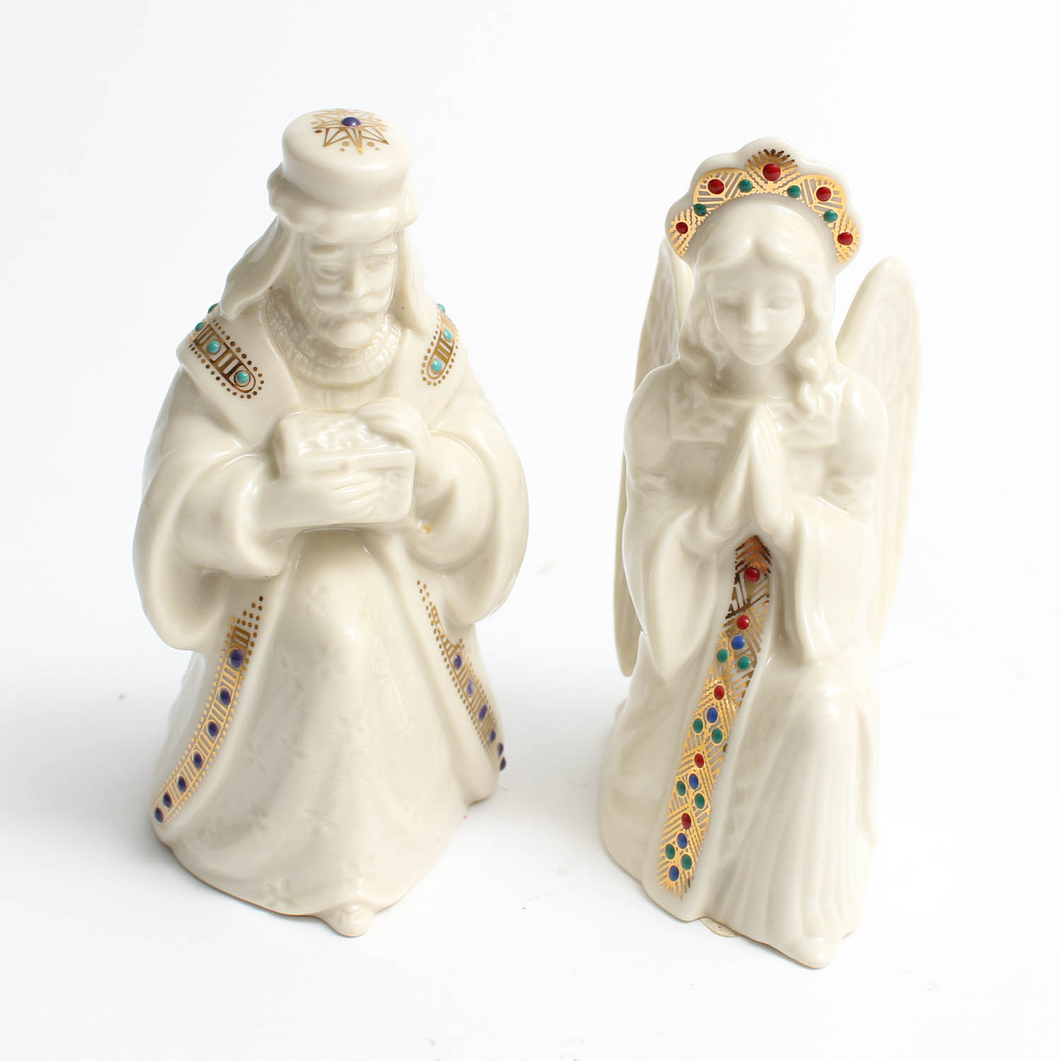 Collection of Lenox Nativity Figurines