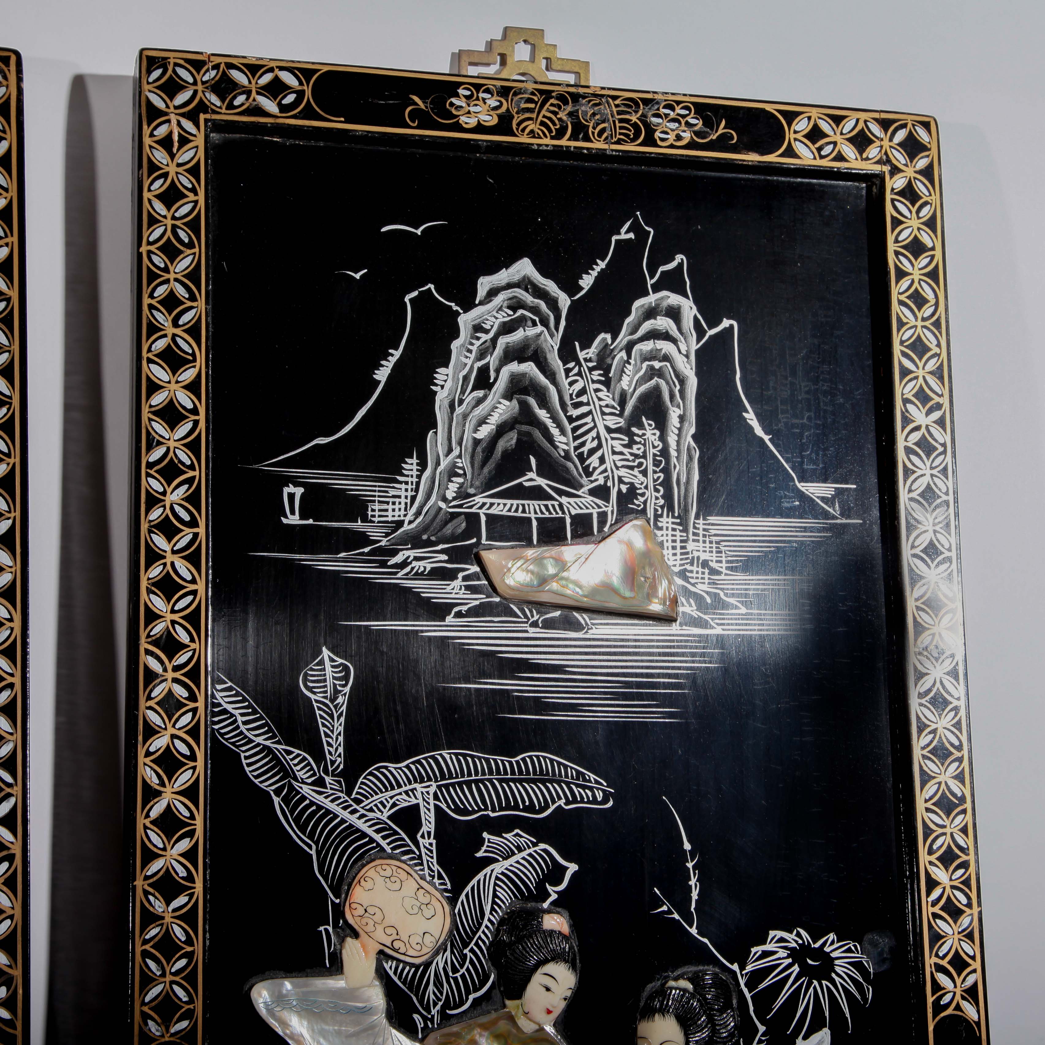 Set of Chinese Decorative Panels