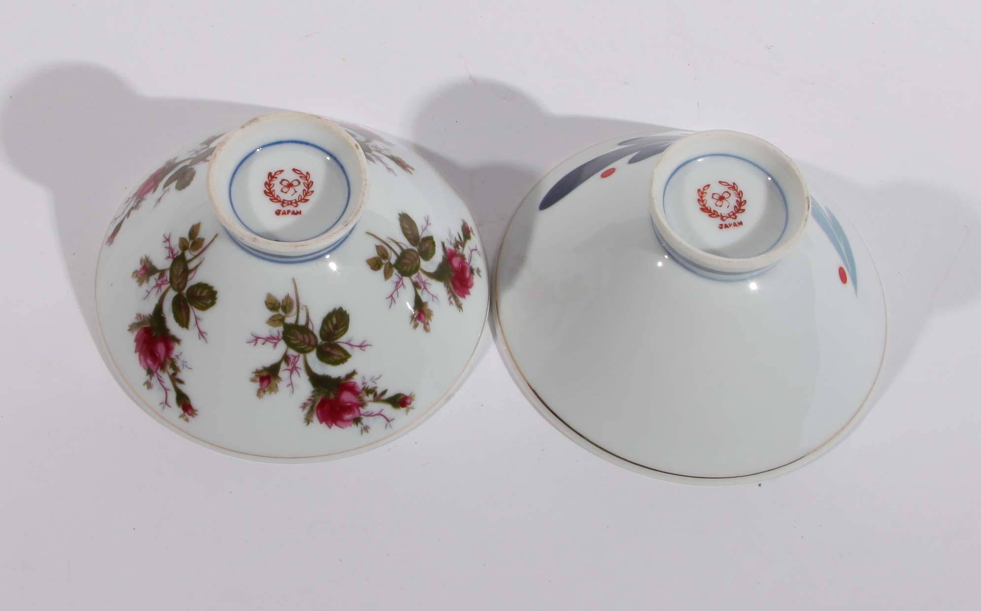 Collection of Yellow and Navy Bowls, Asian Soup Bowls and Tableware