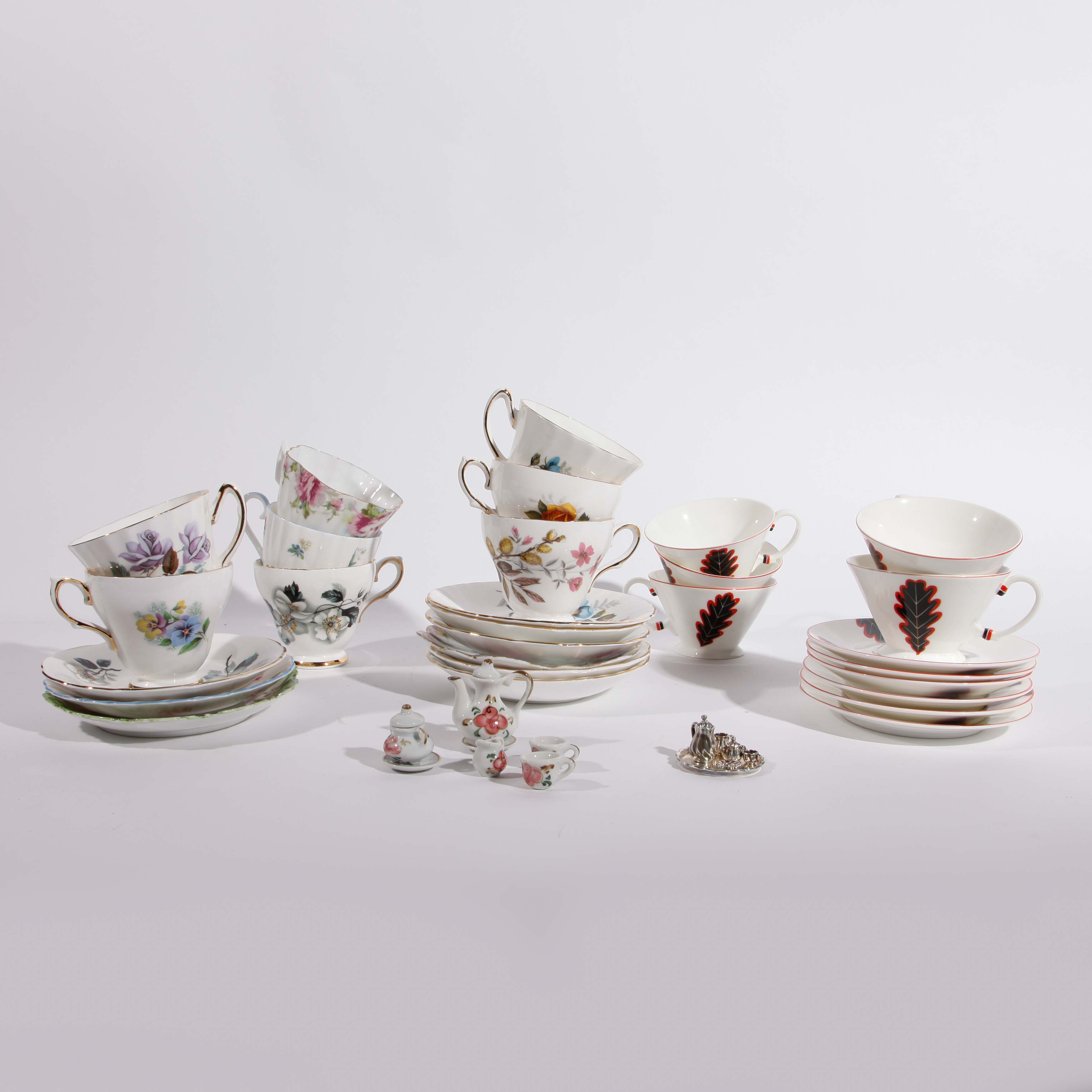 Collection of Tea Cups and Saucers