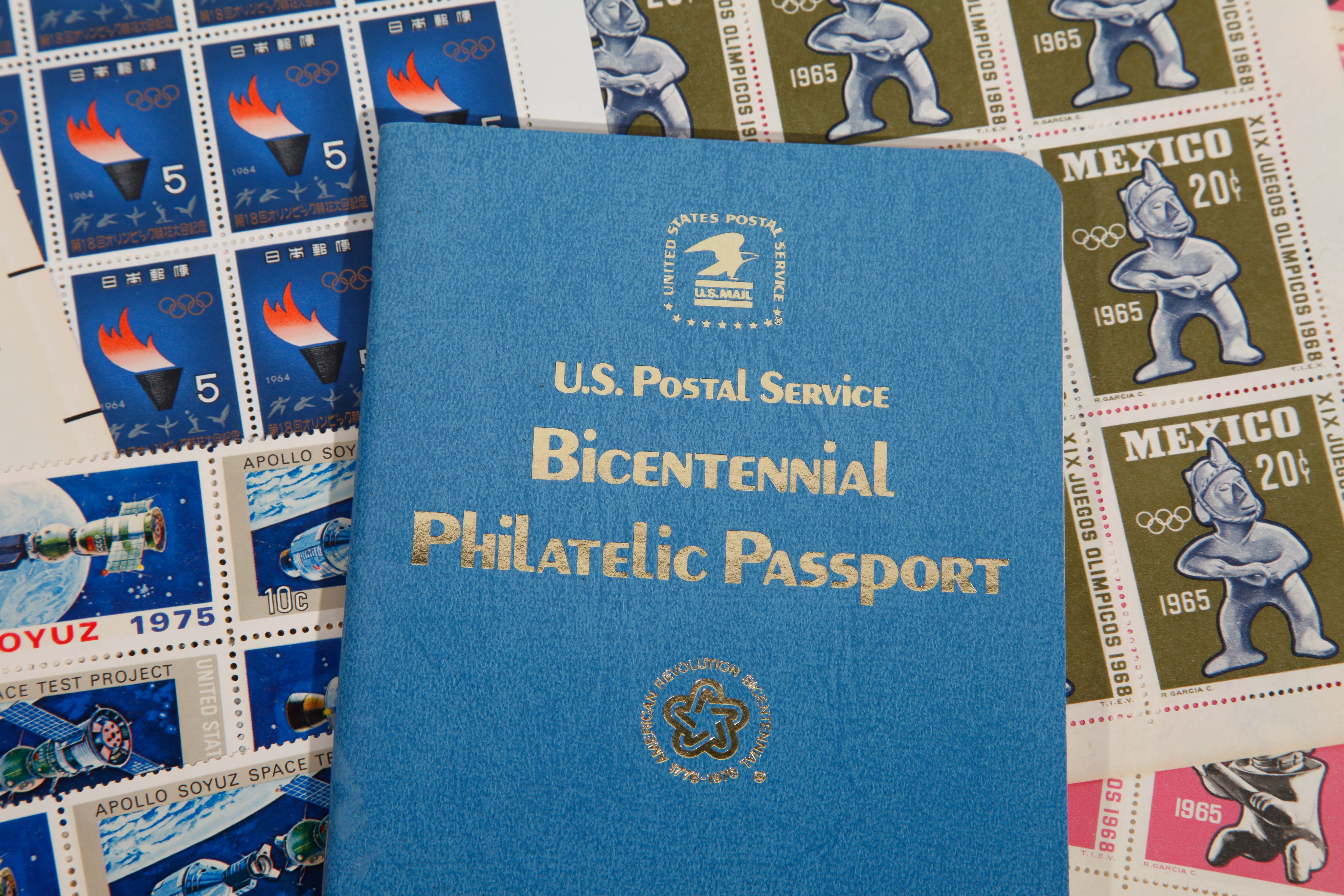 Collection of Vintage Bicentennial Stamps