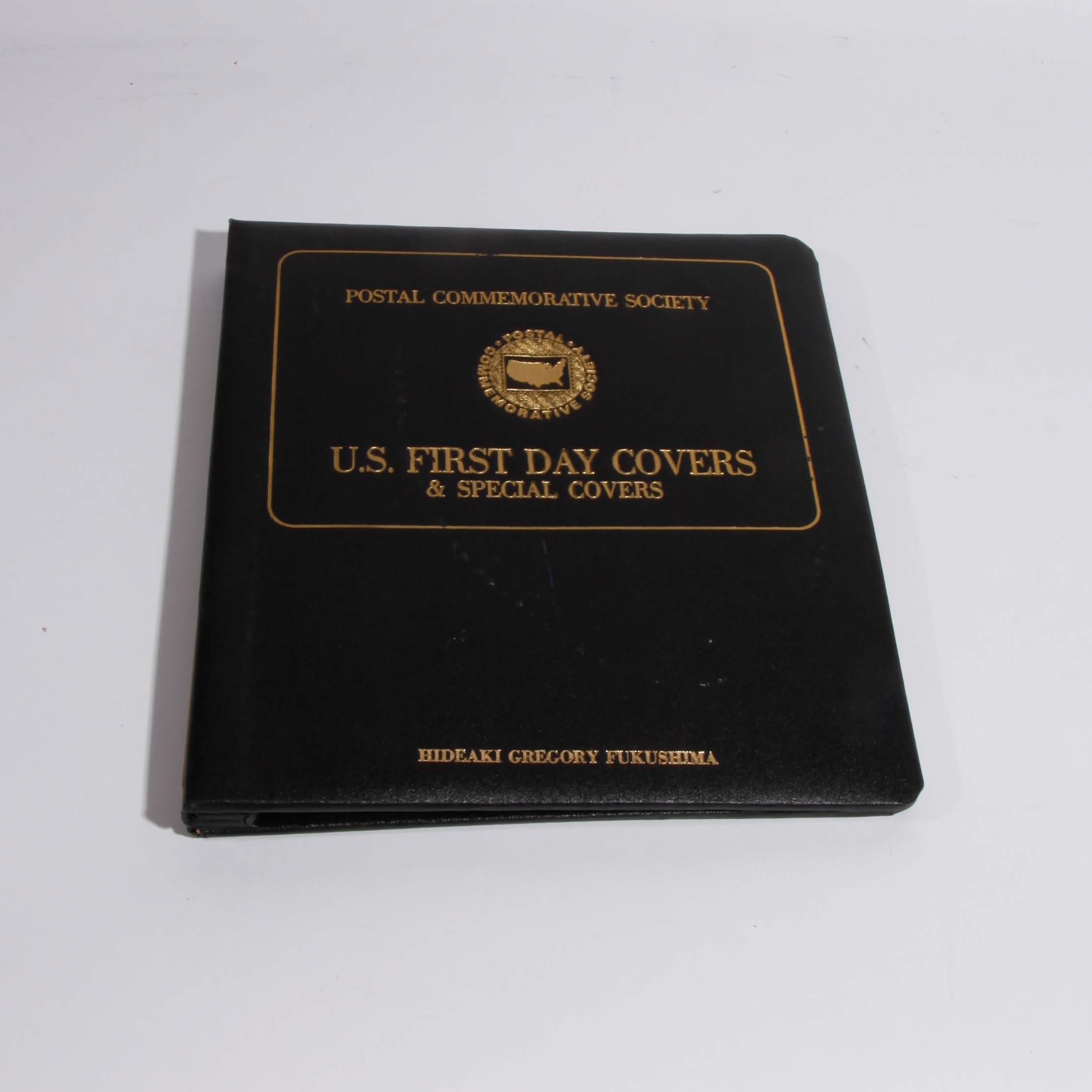 Postal Commemorative Society U.S. First Day Covers and Special Covers Stamp Book