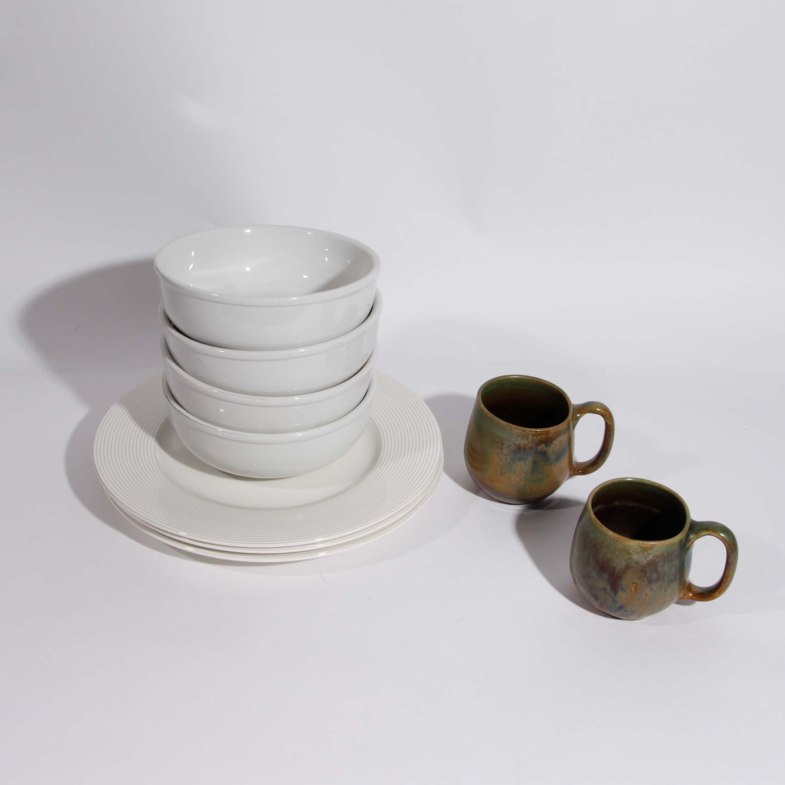 Collection of Table Dishware