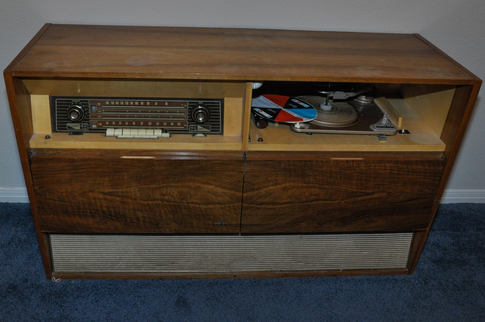 Mid-Century Siemens Console Stereo