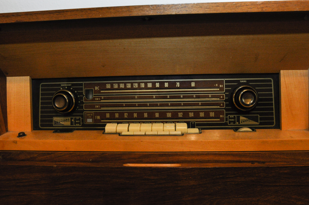 Mid-Century Siemens Console Stereo