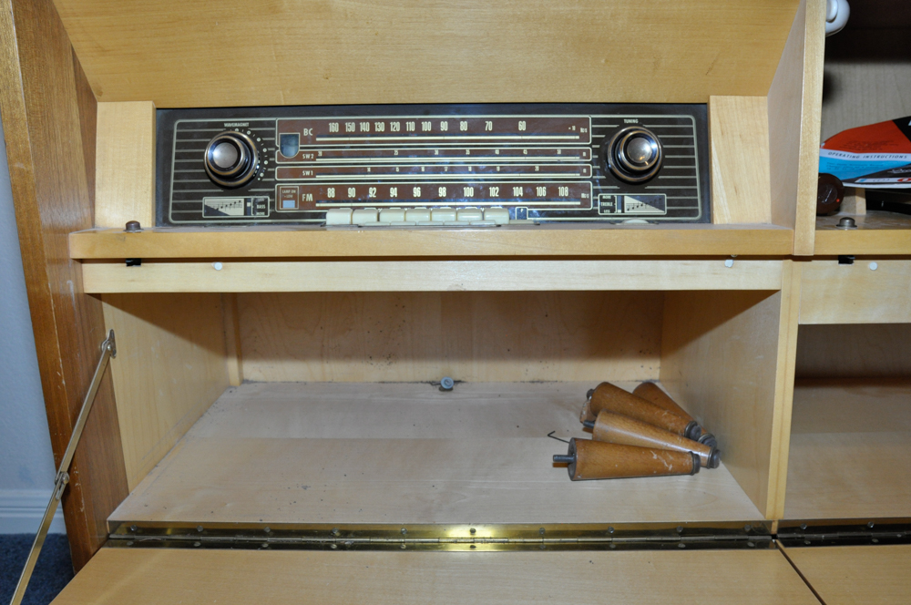 Mid-Century Siemens Console Stereo