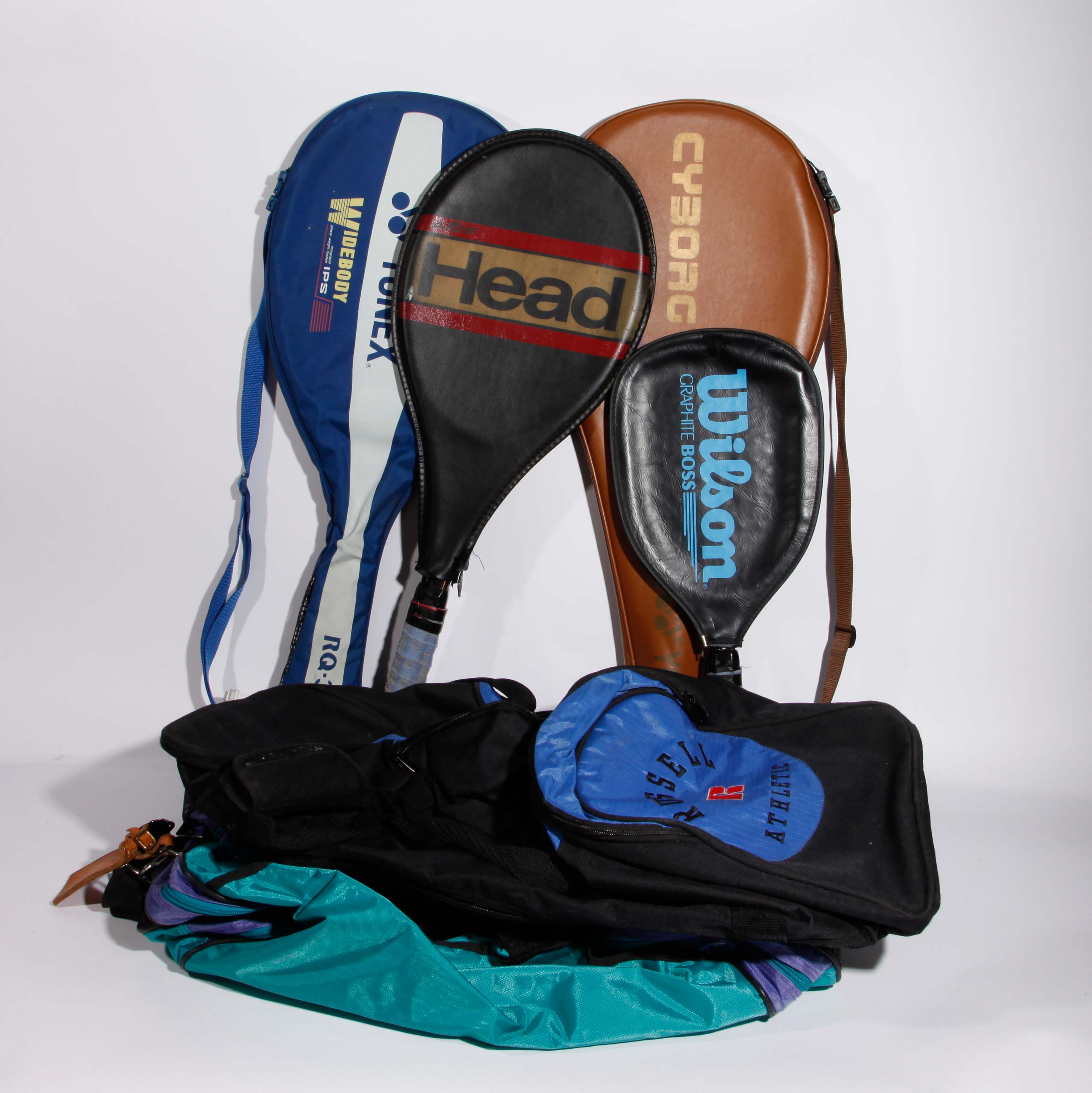 Collection of Tennis Equipment