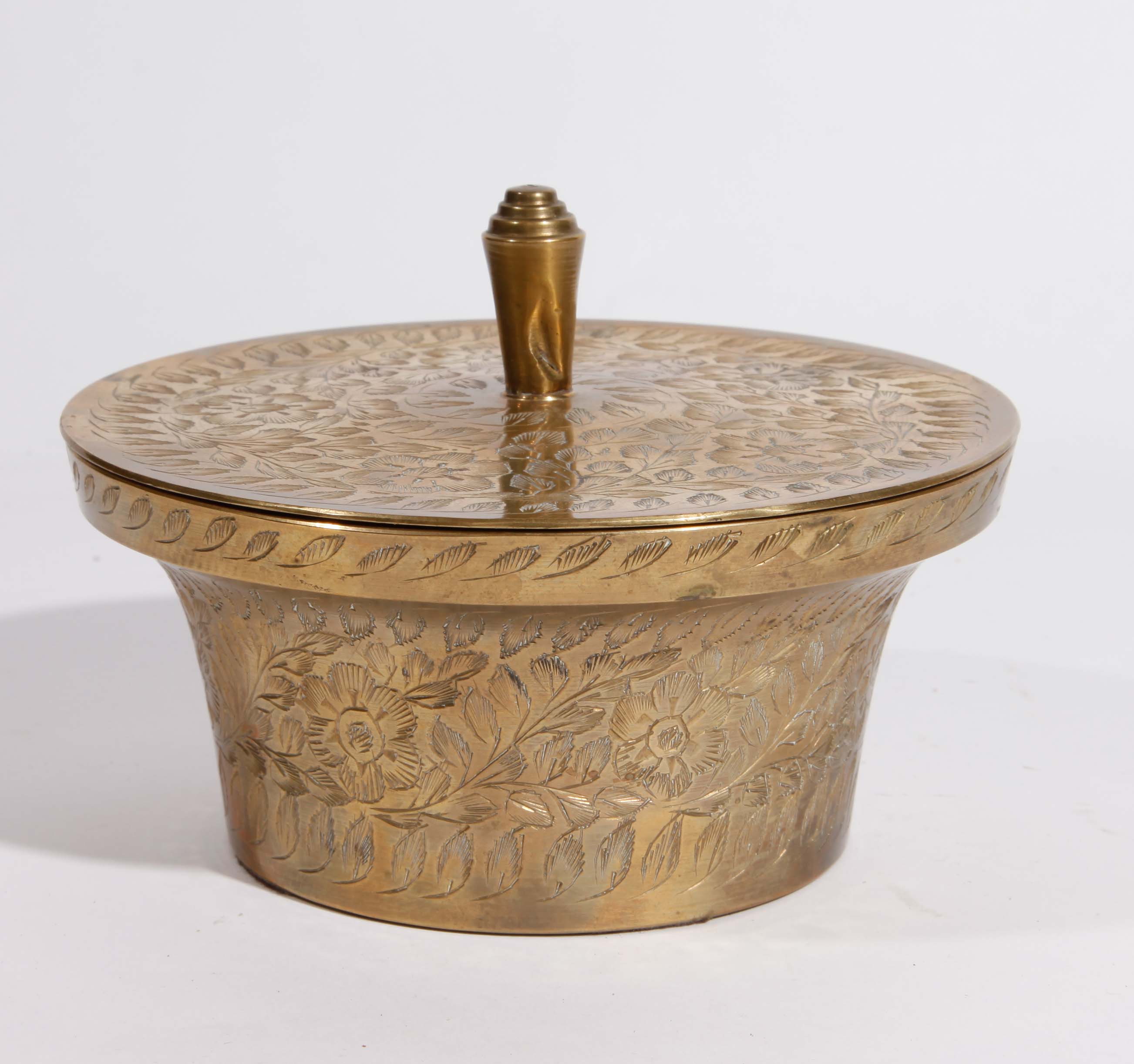 Collection of Indian Brass Tableware