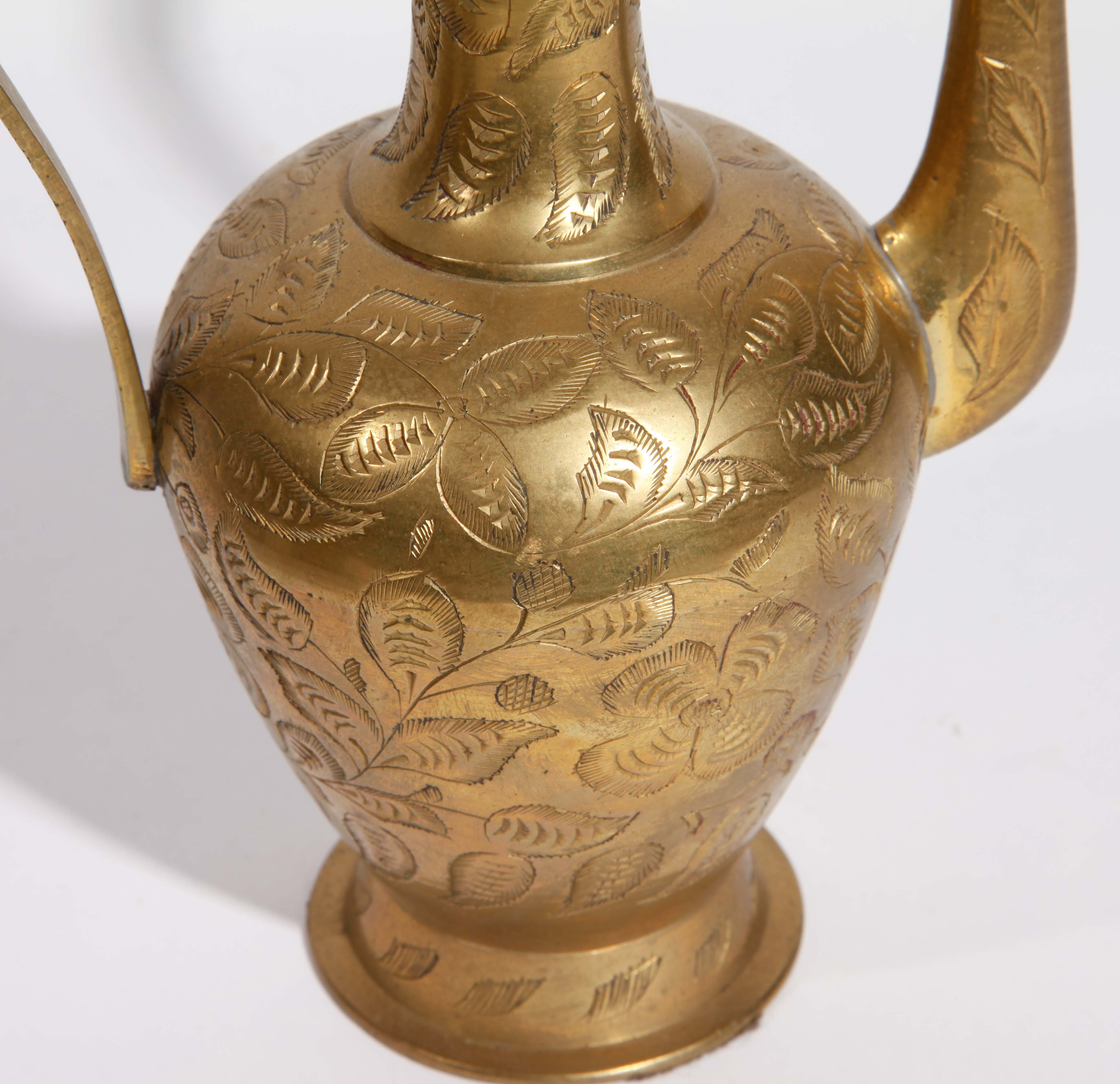 Collection of Indian Brass Tableware