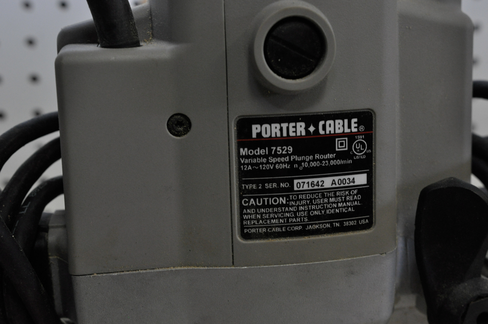 "Porter-Cable" Plunge Router with Manual