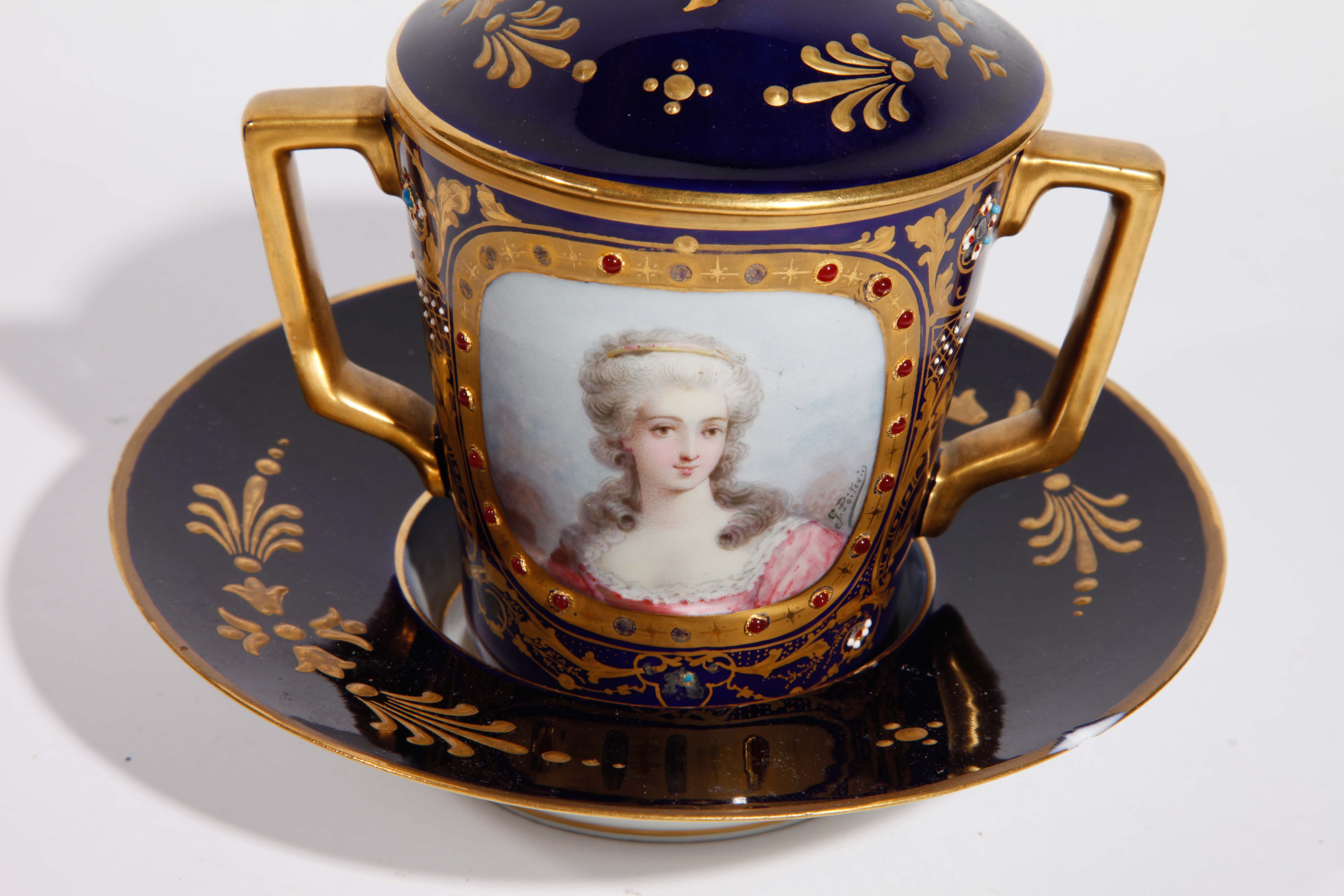 Collection of Brass and Porcelain Tableware