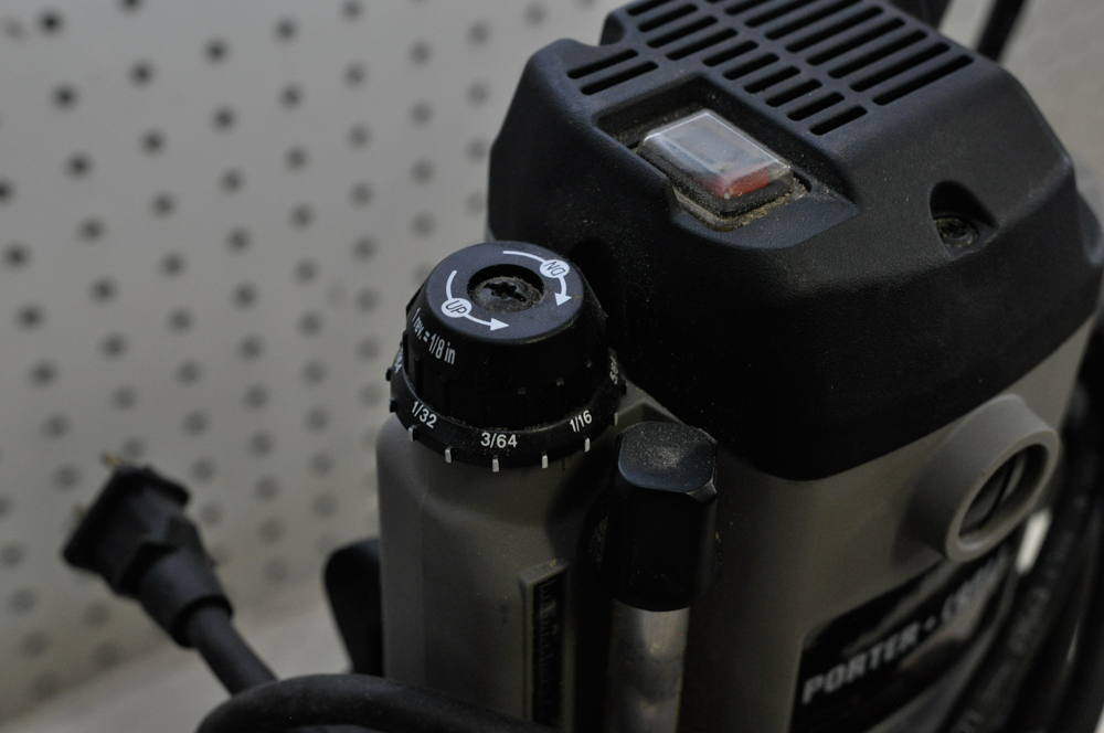 "Porter-Cable" Plunge Router with Manual