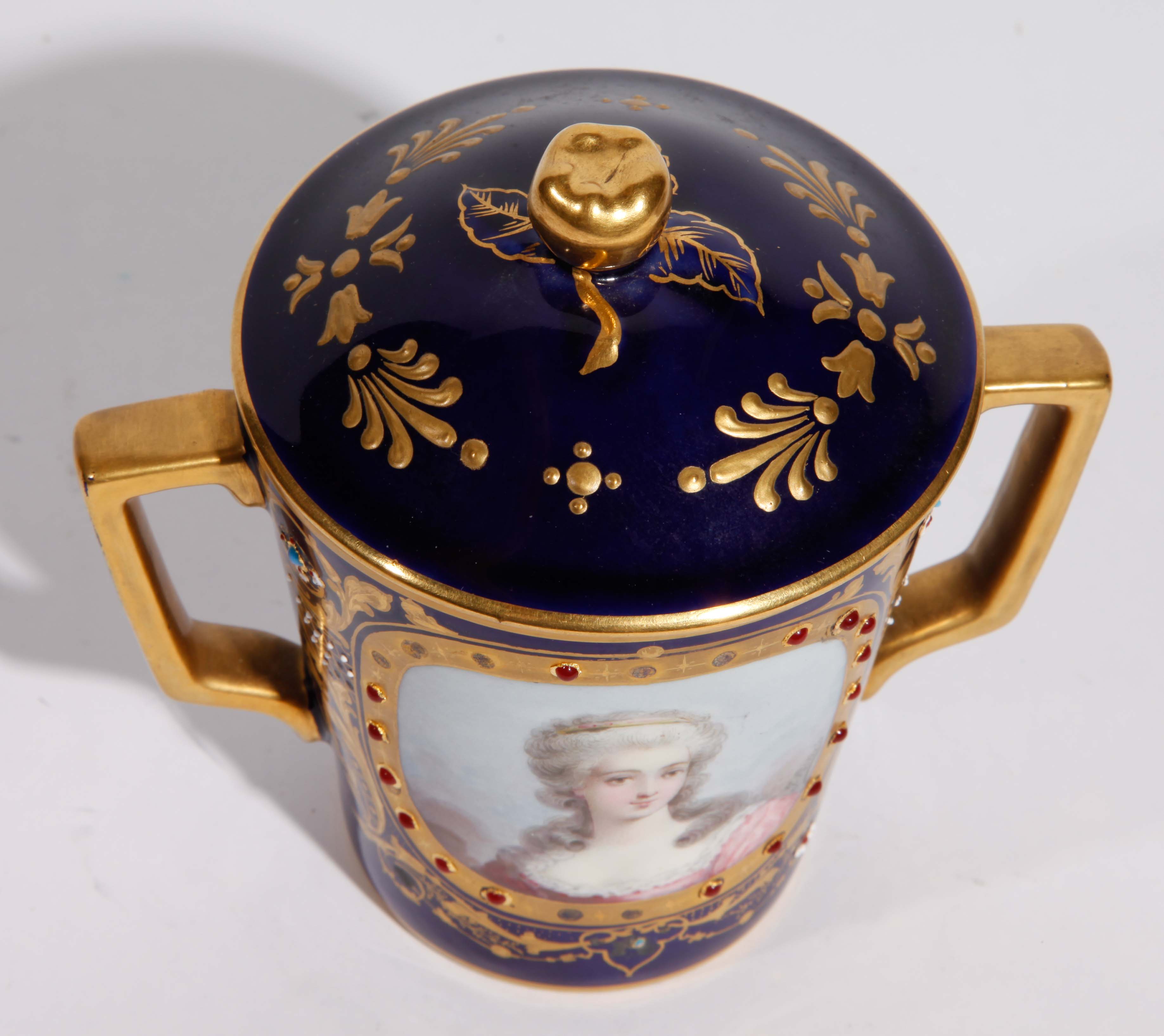 Collection of Brass and Porcelain Tableware