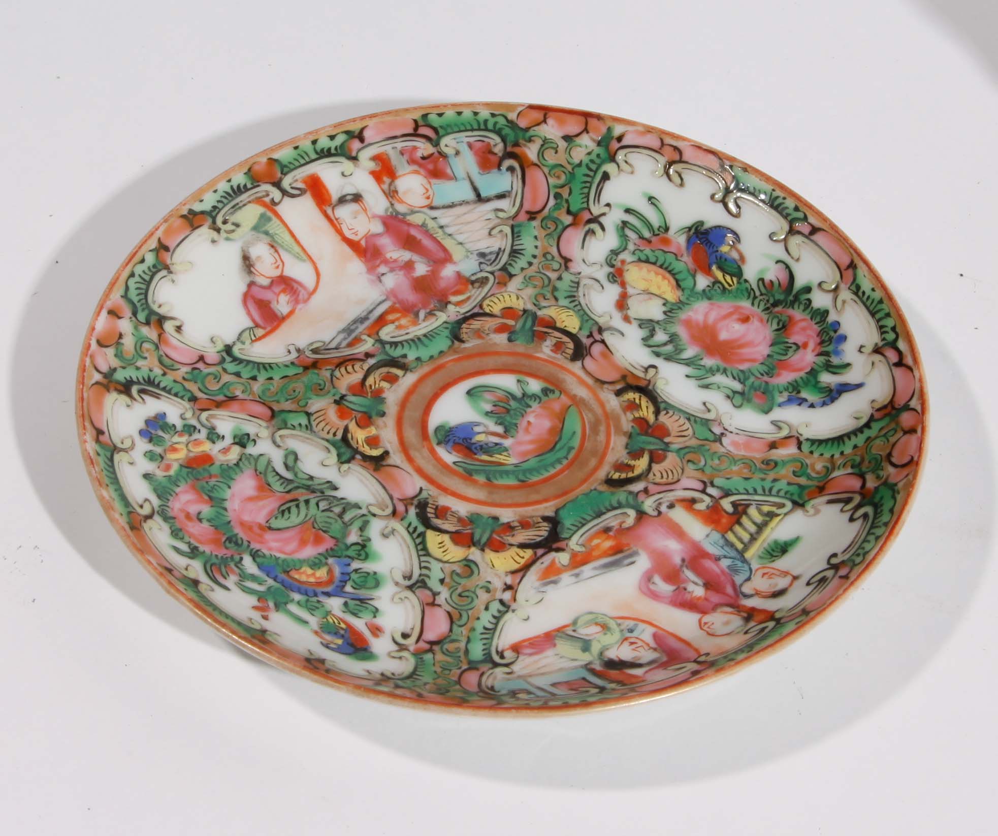 Collection of Teacups and Plates, French and German