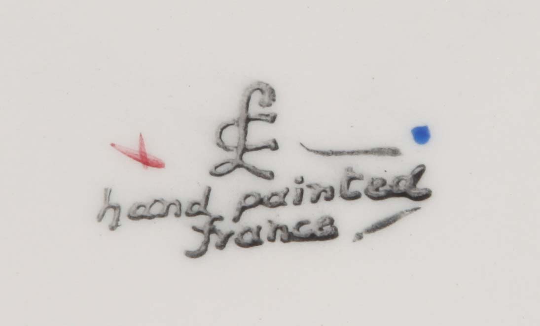 Collection of Teacups and Plates, French and German