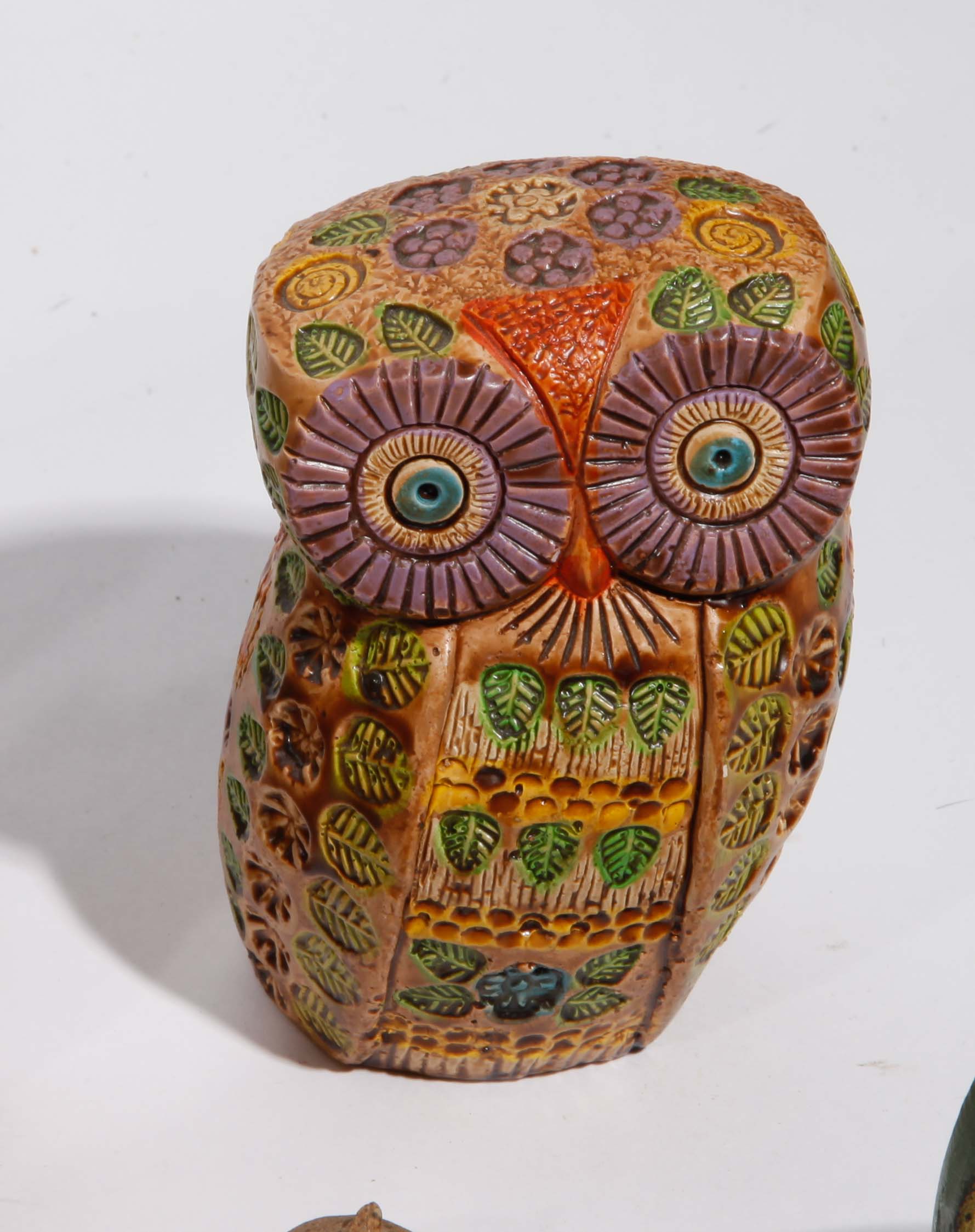 Large Grouping of Decorative Owls