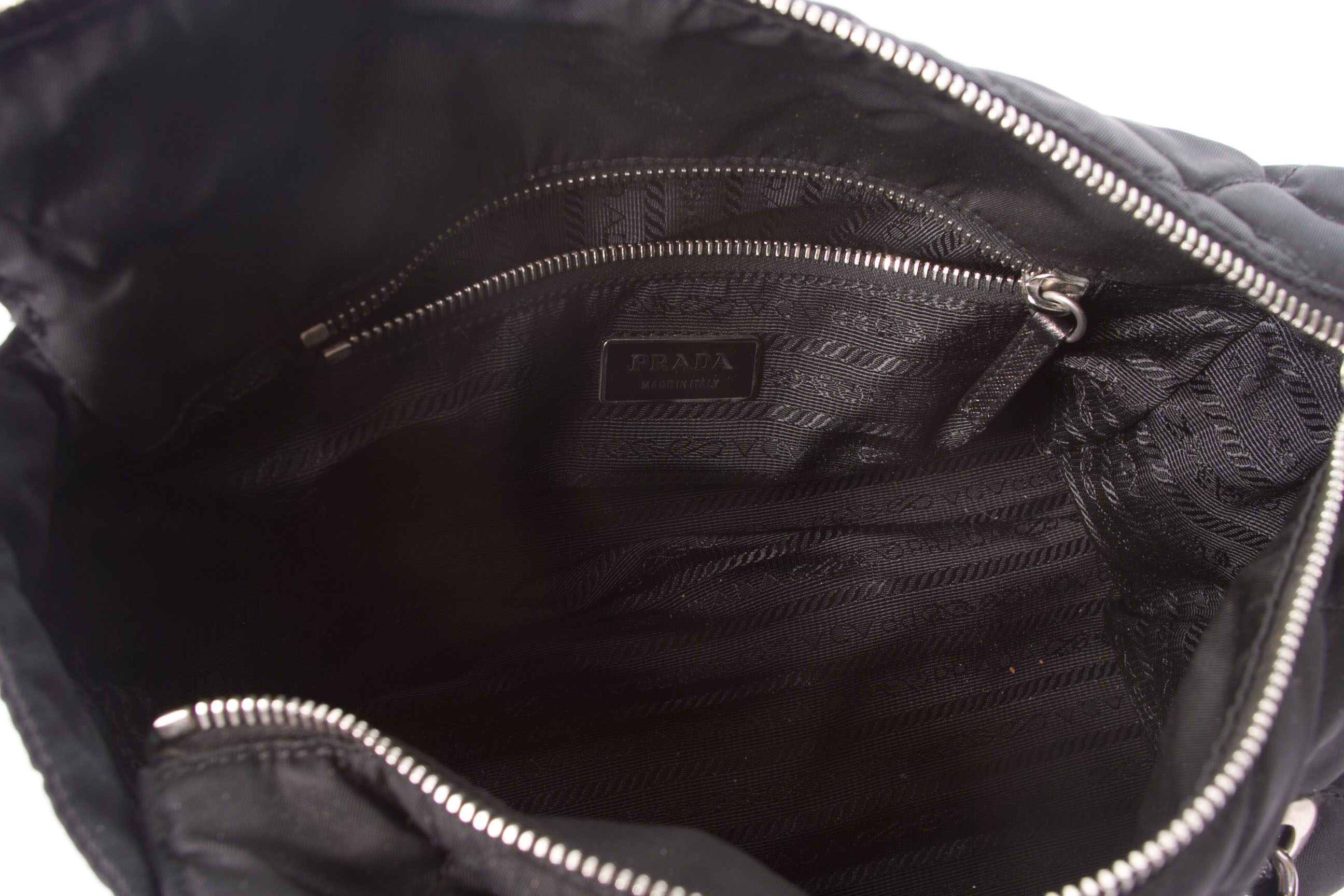 Prada Black Quilted Shoulderbag