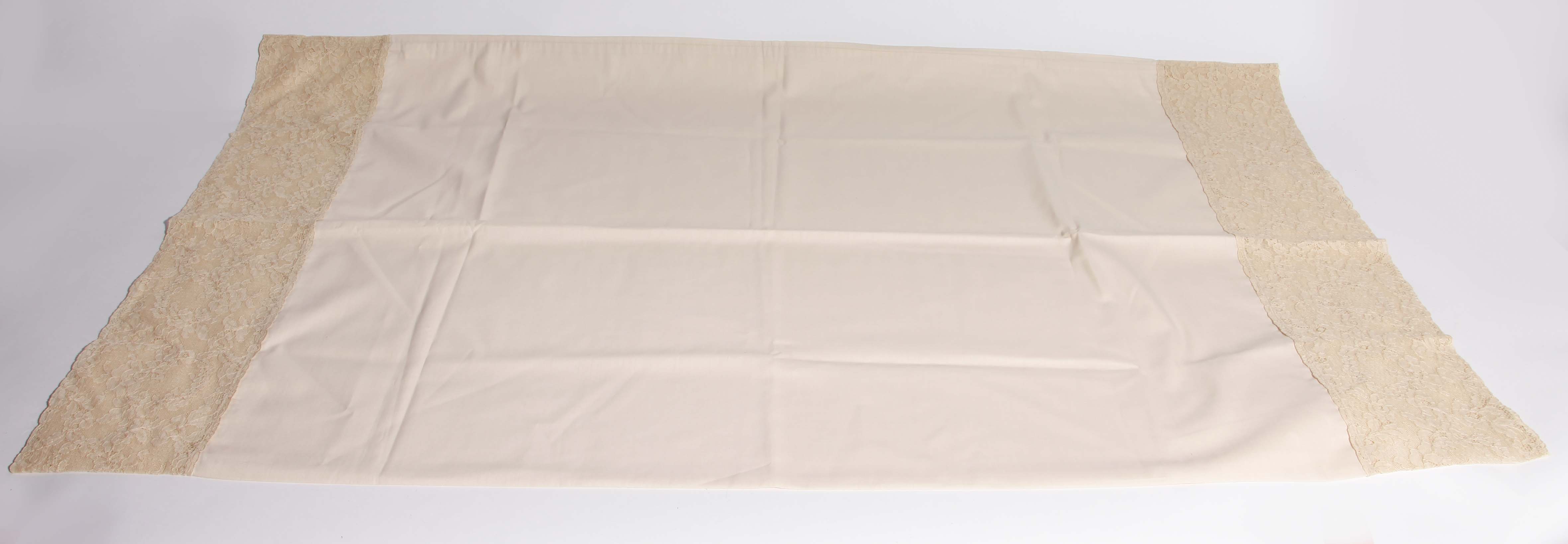 Alencon Lace Placemats and Pillow Cases