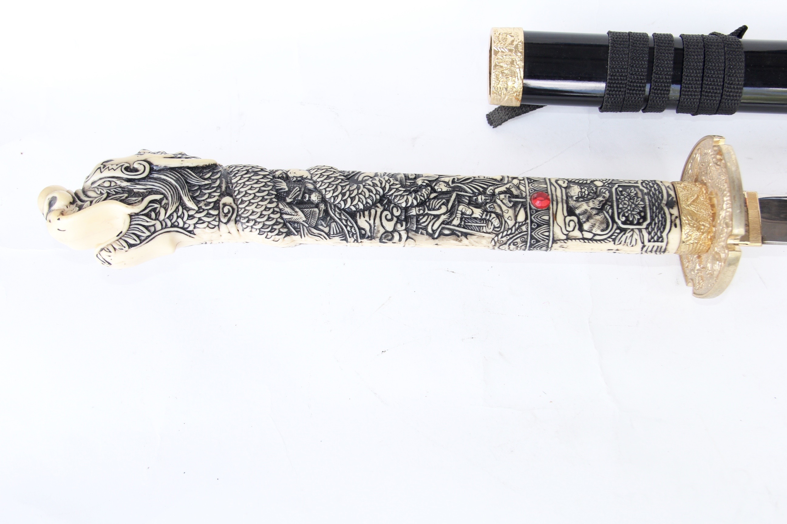 Masahiro Samurai Sword with Dragon Handle