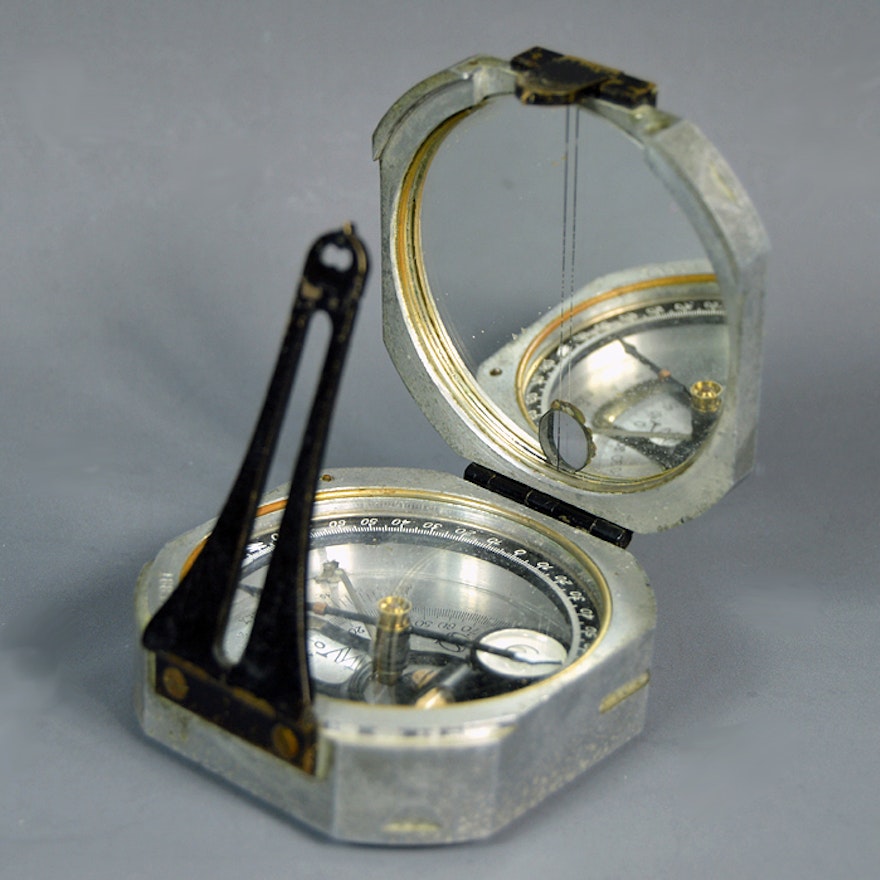 Vintage Dietzgen Pocket Survey Compass