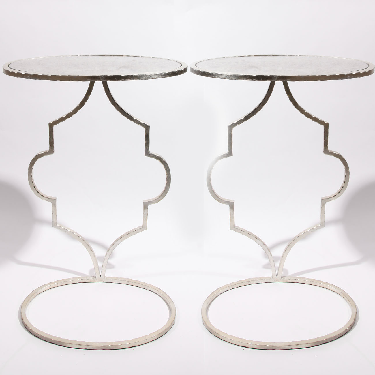 Collection of Glass Top Side Tables