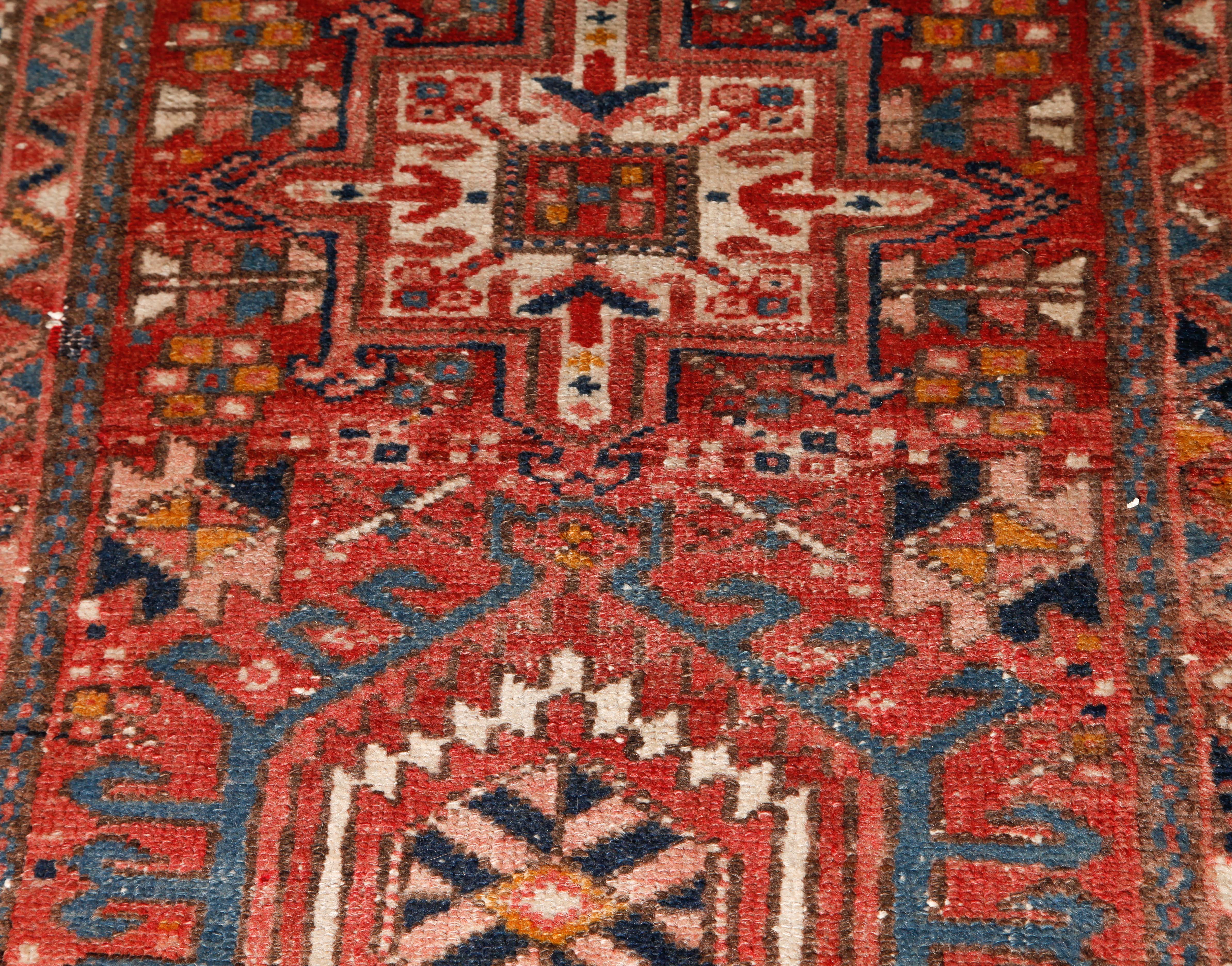Vintage Handwoven Karaja Carpet Runner